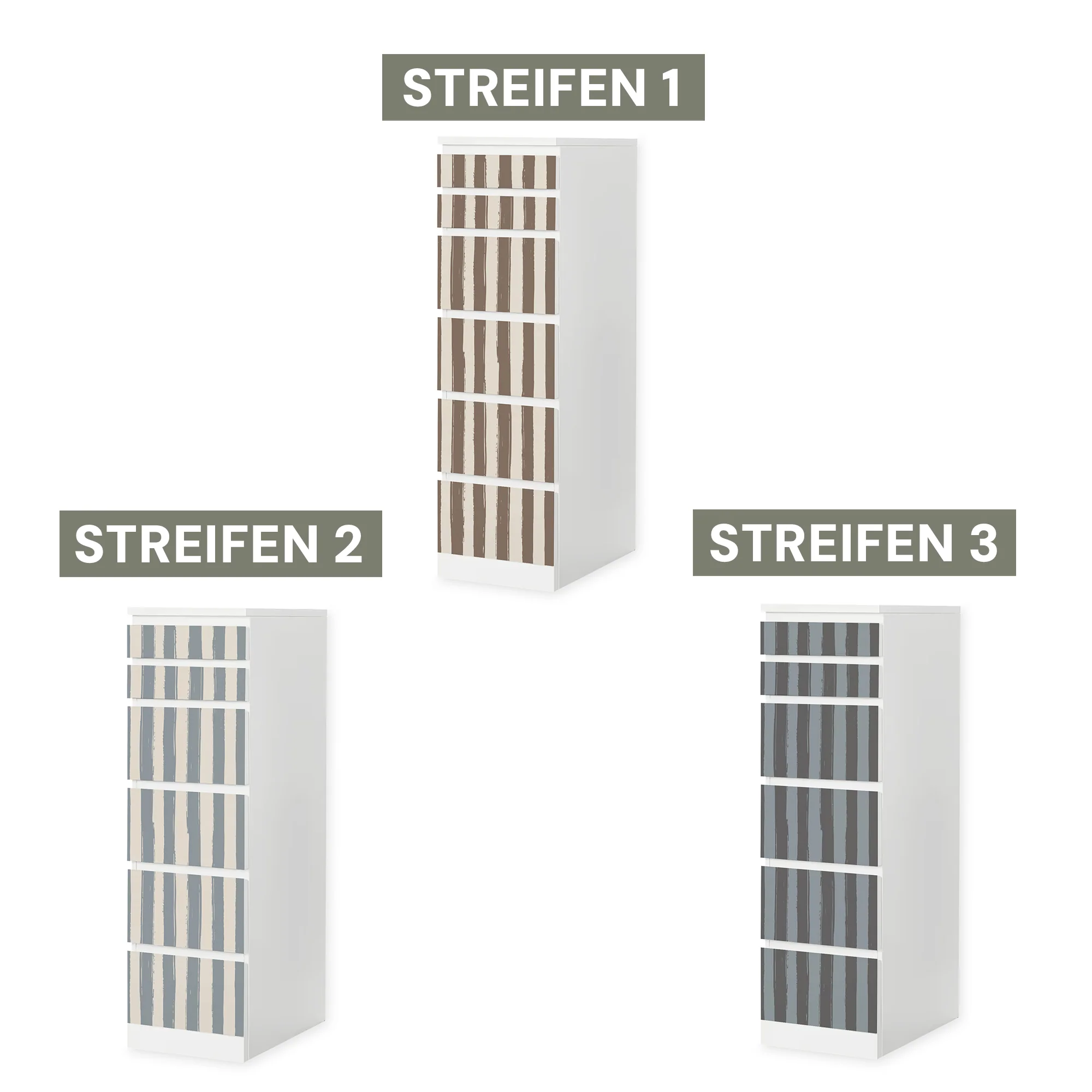 IKEA Malm Möbelfolie "Traumzirkus" - Nachtmanege (Streifen) - Image 5