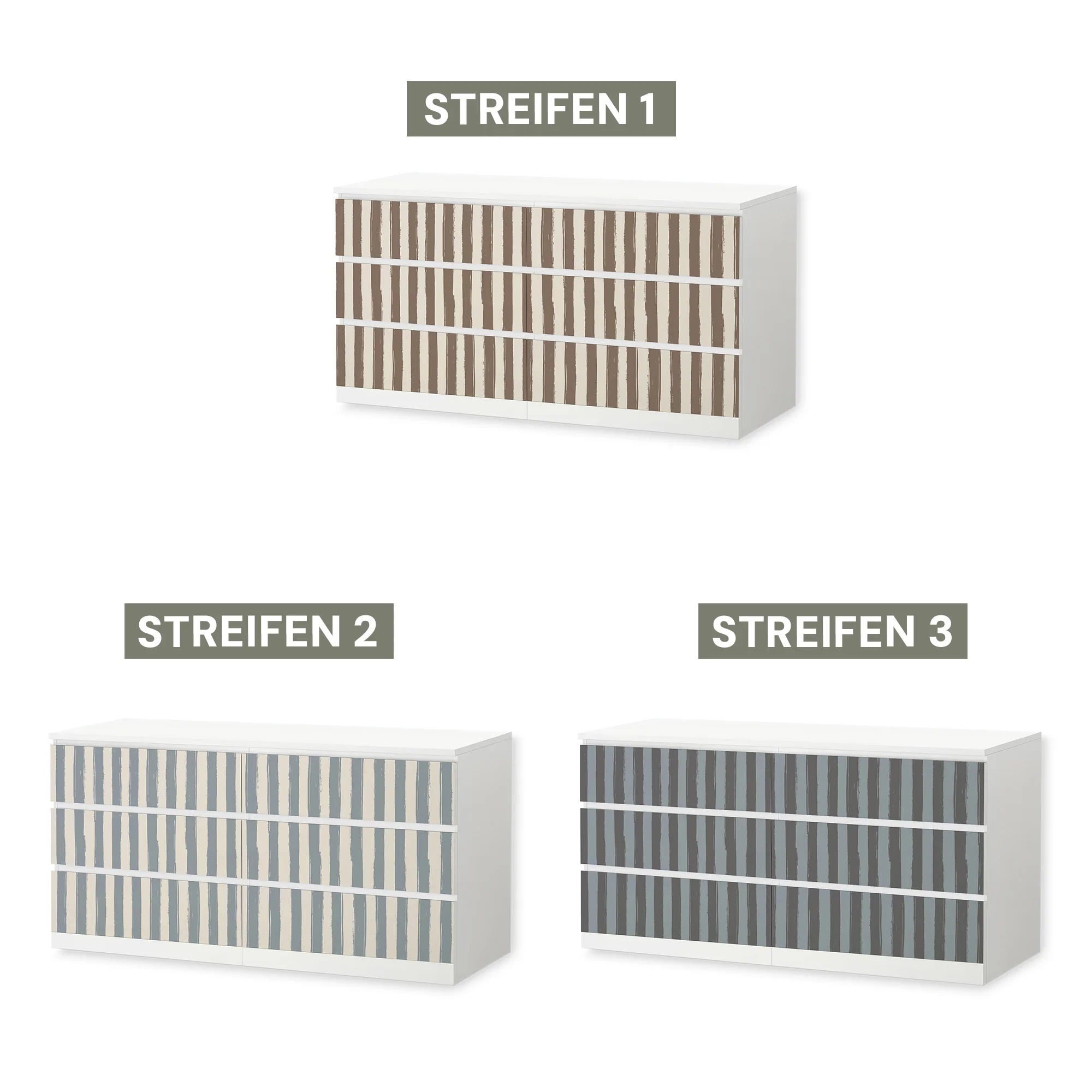 IKEA Malm Möbelfolie "Traumzirkus" - Nachtmanege (Streifen) - Image 9