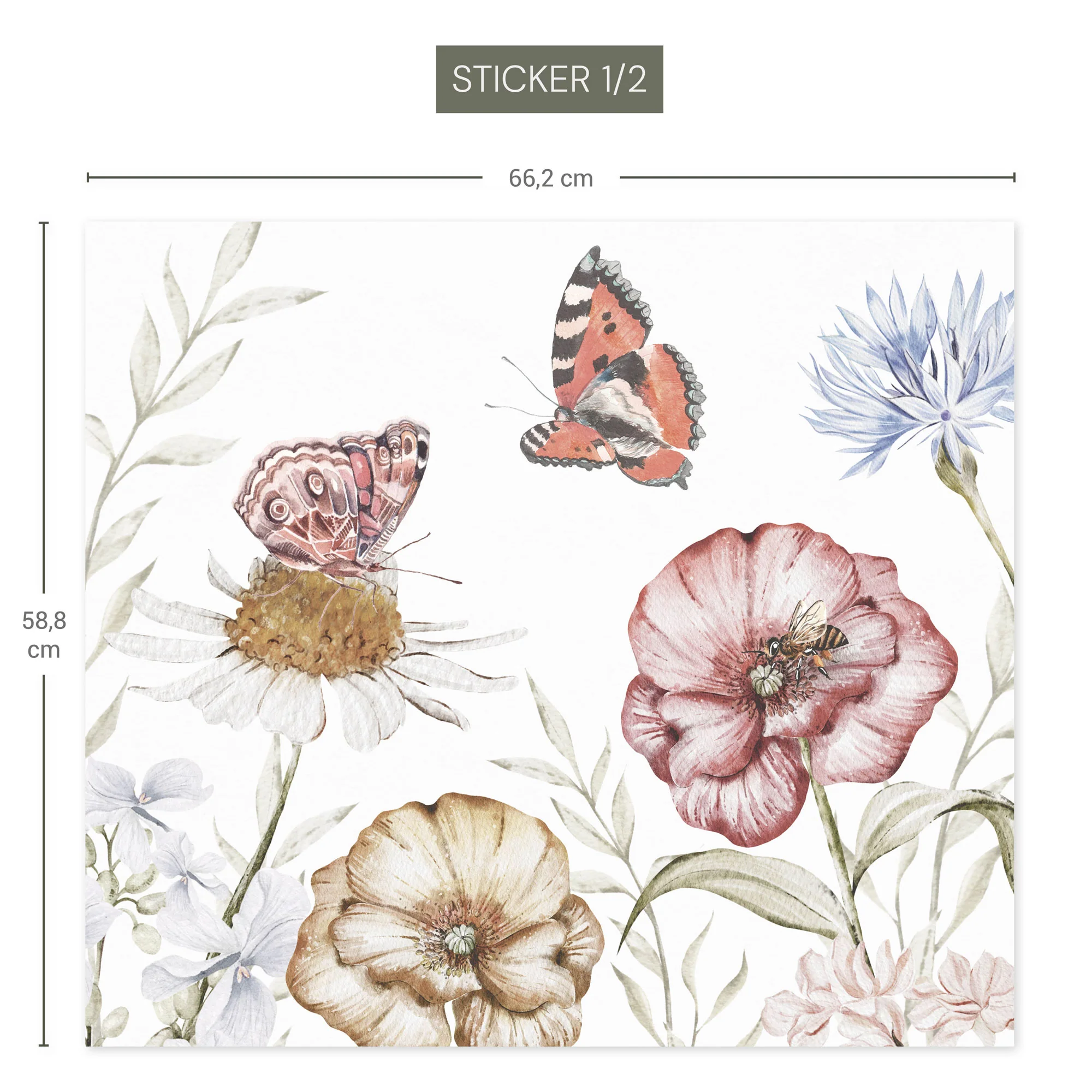 IKEA Smågöra Möbel­folien Schmetter­lings­garten - Image 3
