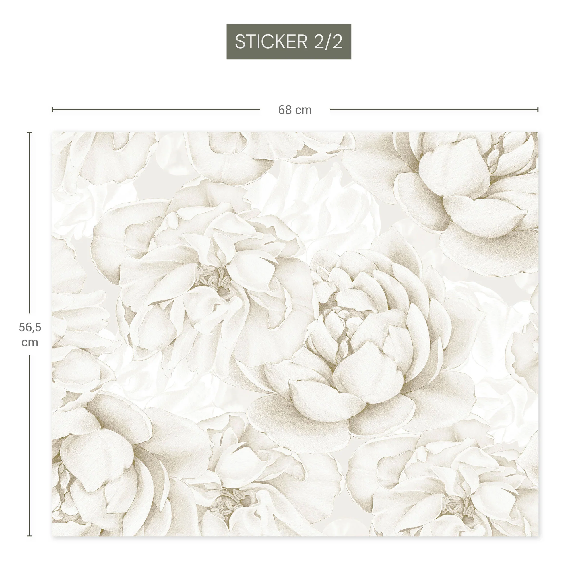 IKEA Sundvik Möbel­folien Blush­ Flowers - Image 4