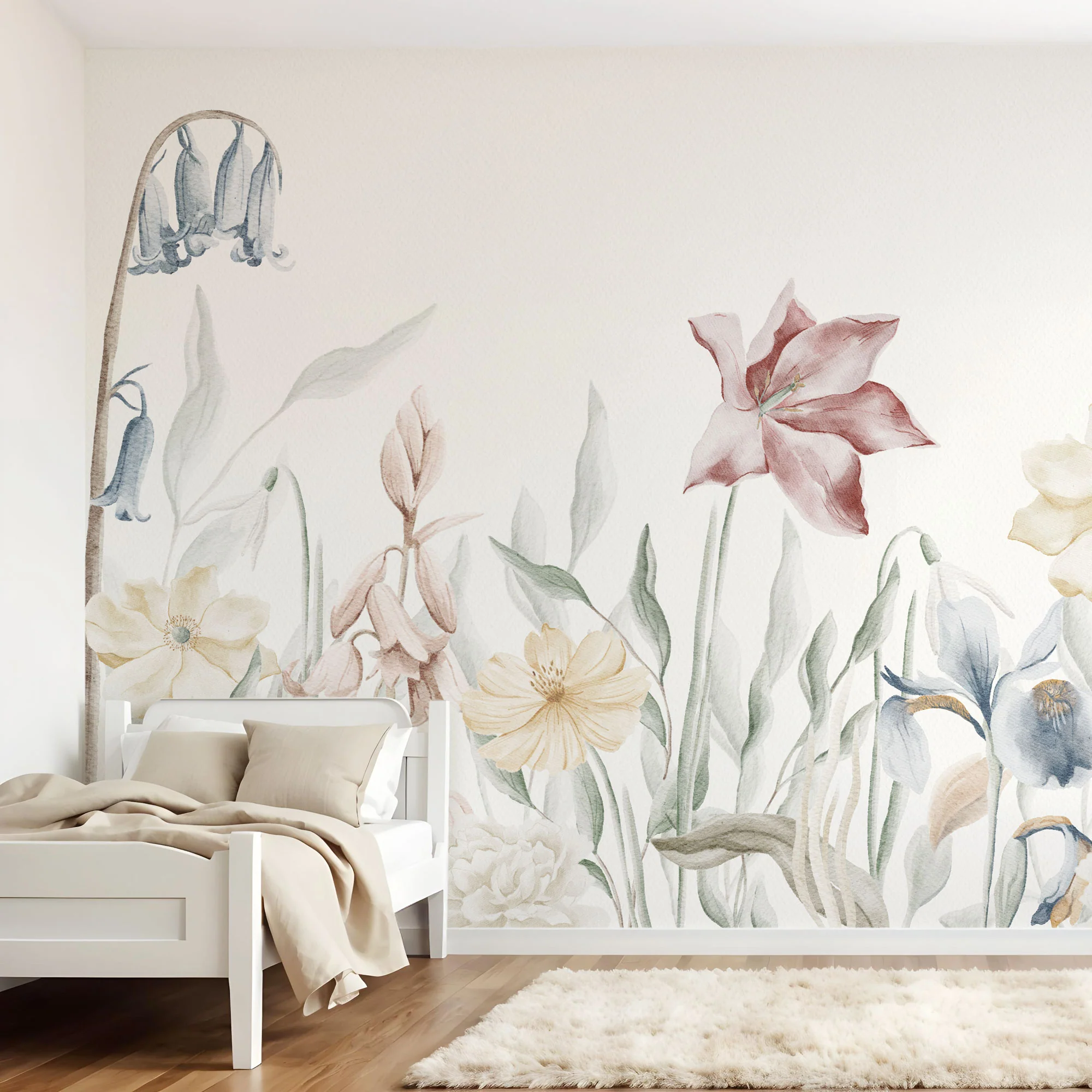 Kinder­tapete Aquarell­garten - Image 3