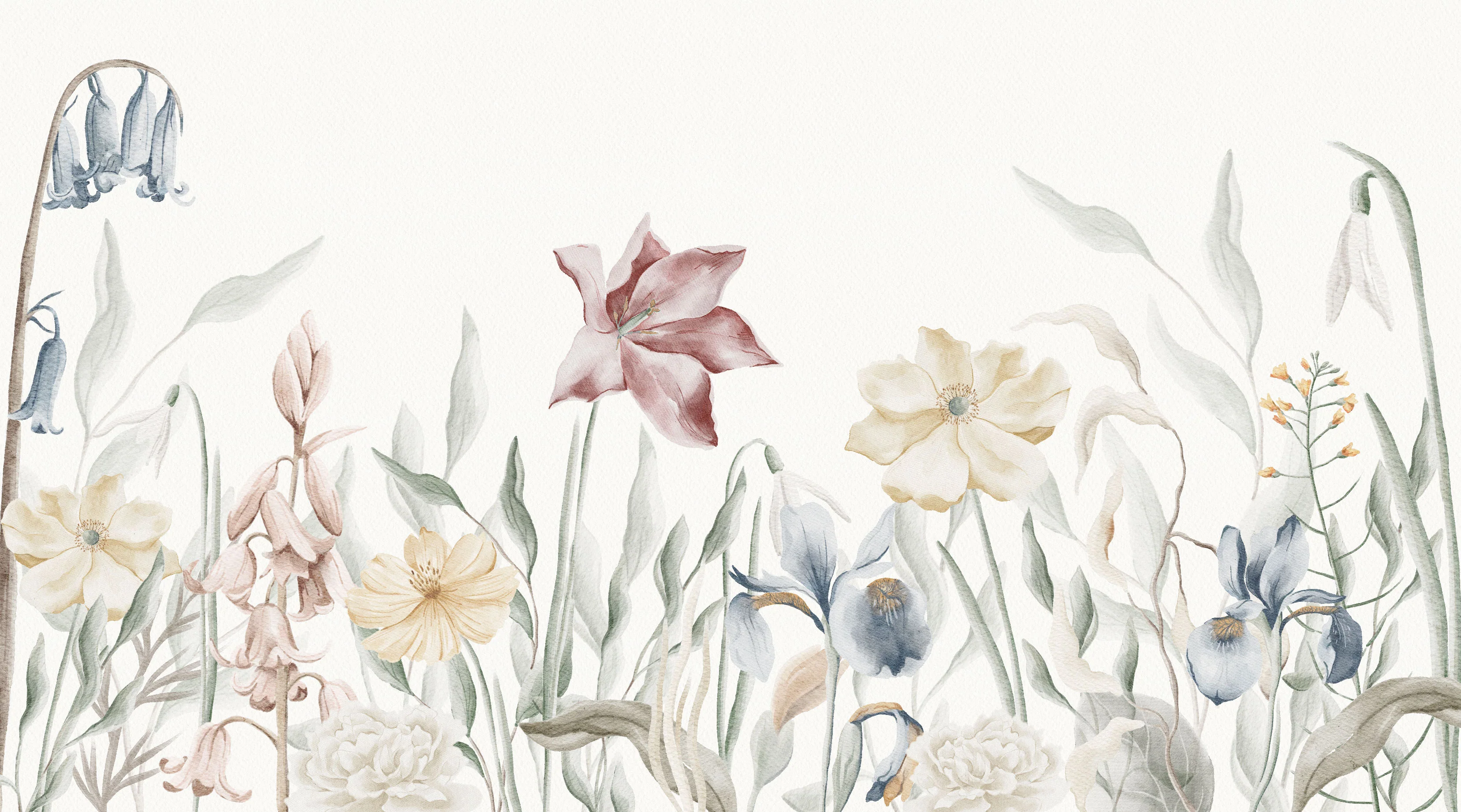 Kinder­tapete Aquarell­garten - Image 6