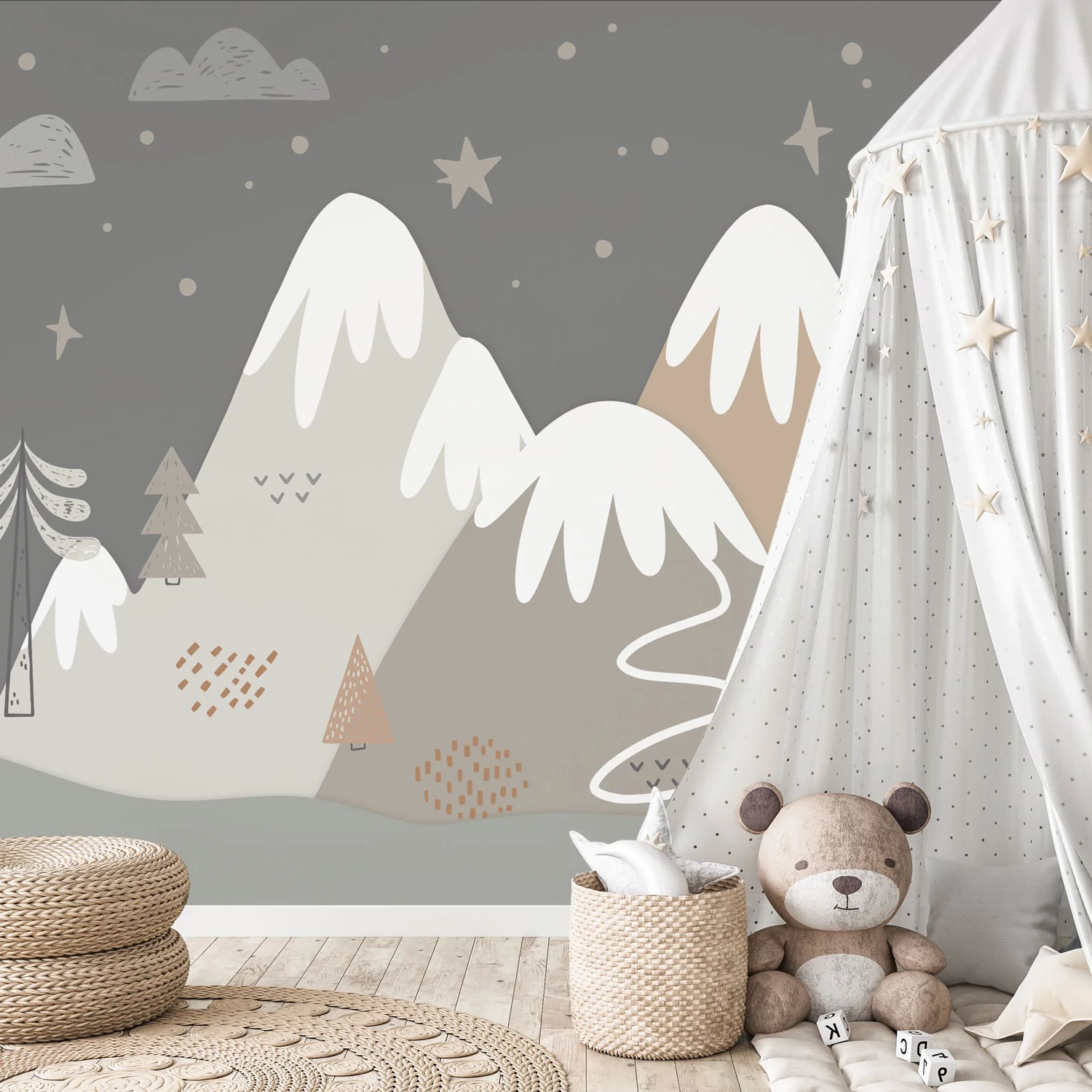 Kinder­tapete Berge­nacht - Image 3
