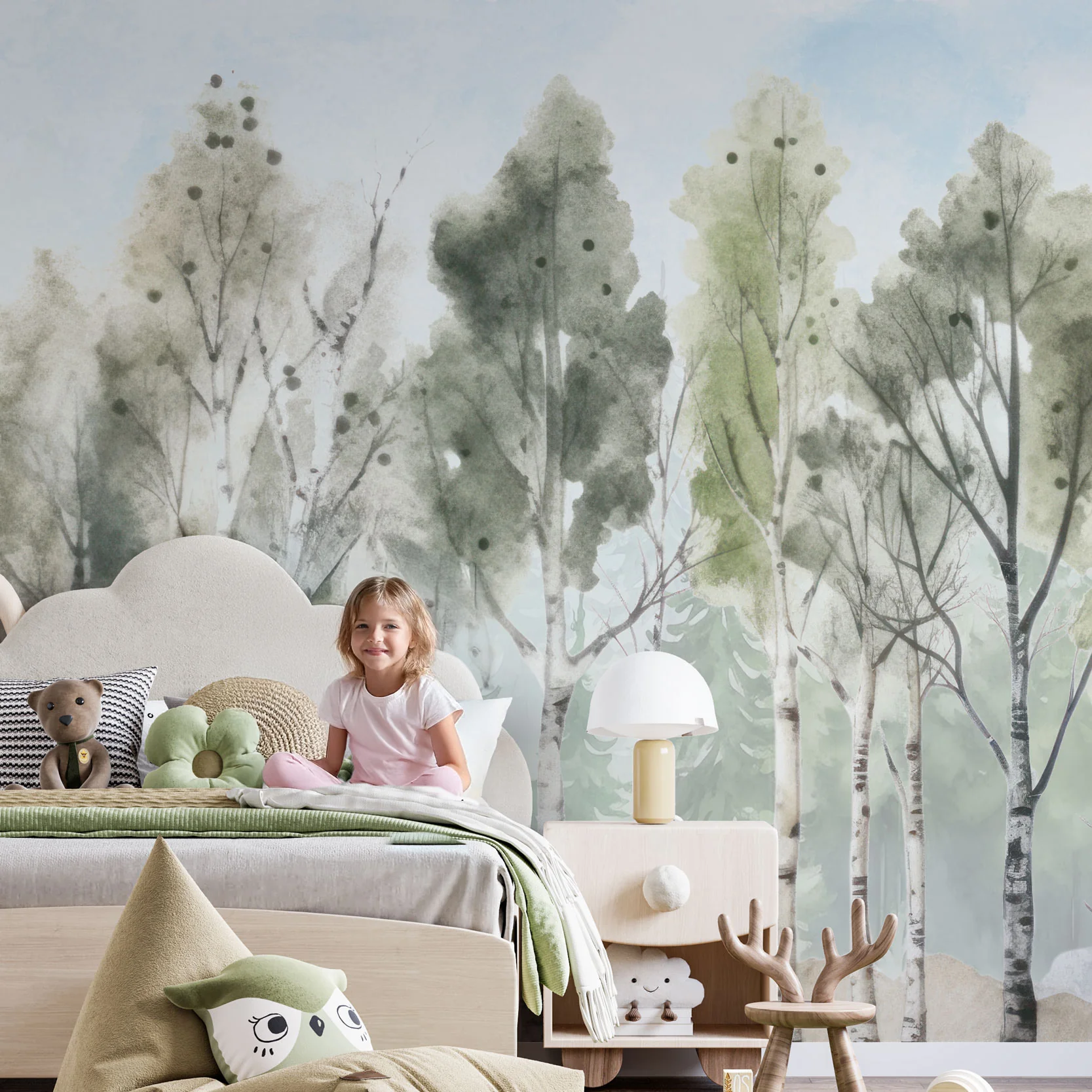 Kinder­tapete Birken­wald - Image 3