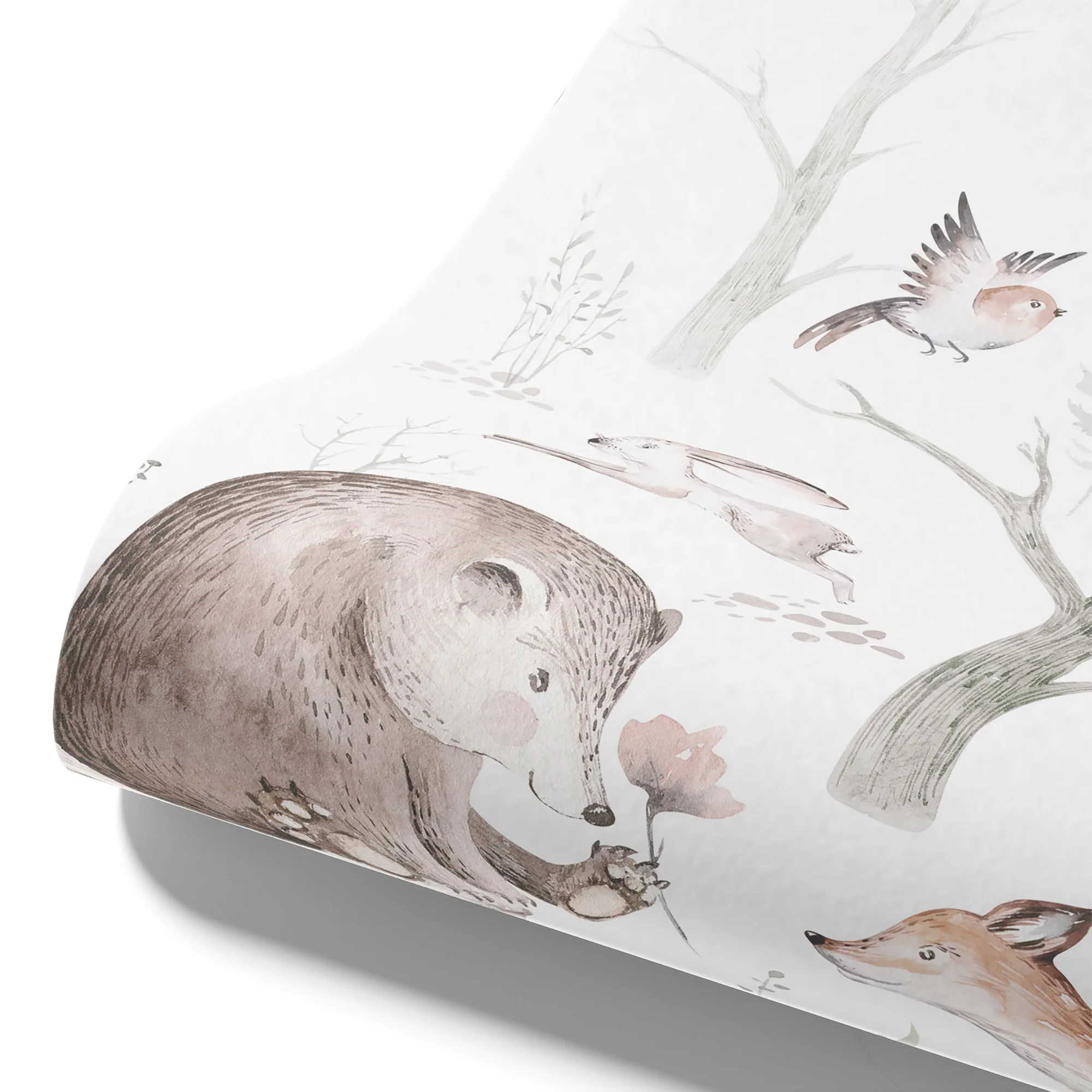 Kinder­tapete Herbst­wald Tie­re - Image 6