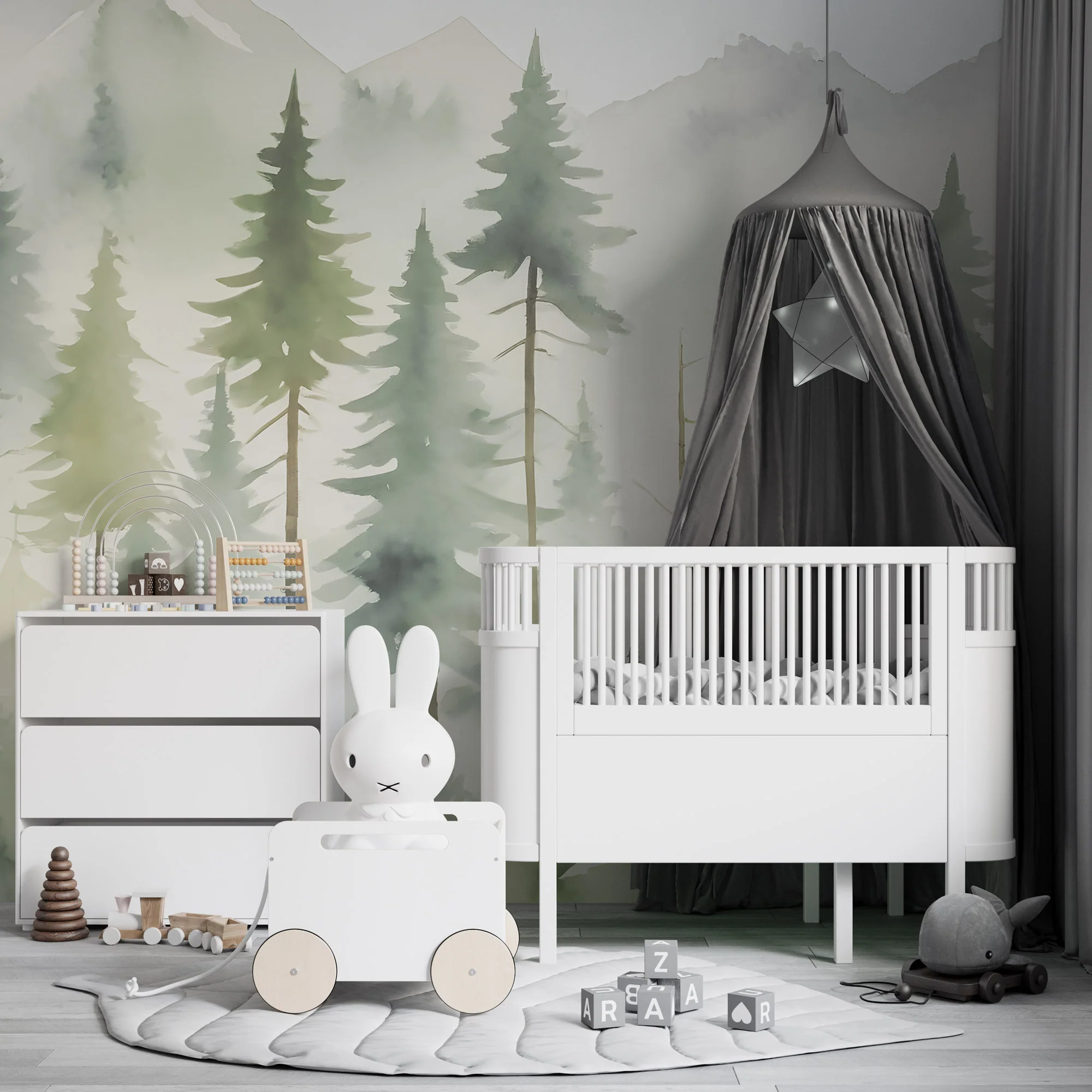Kinder­tapete Nebel­wald - Image 3