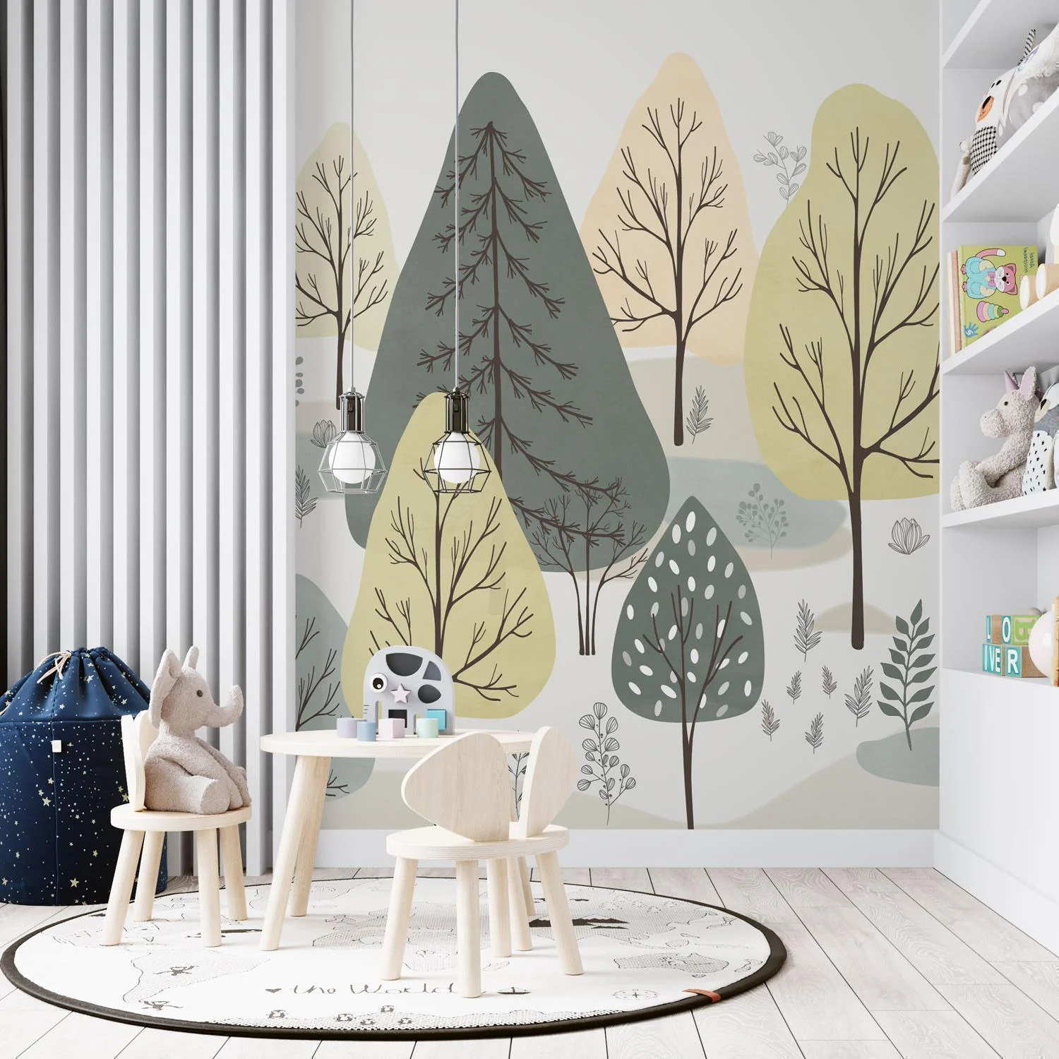 Kinder­tapete Pastell­wald - Image 3