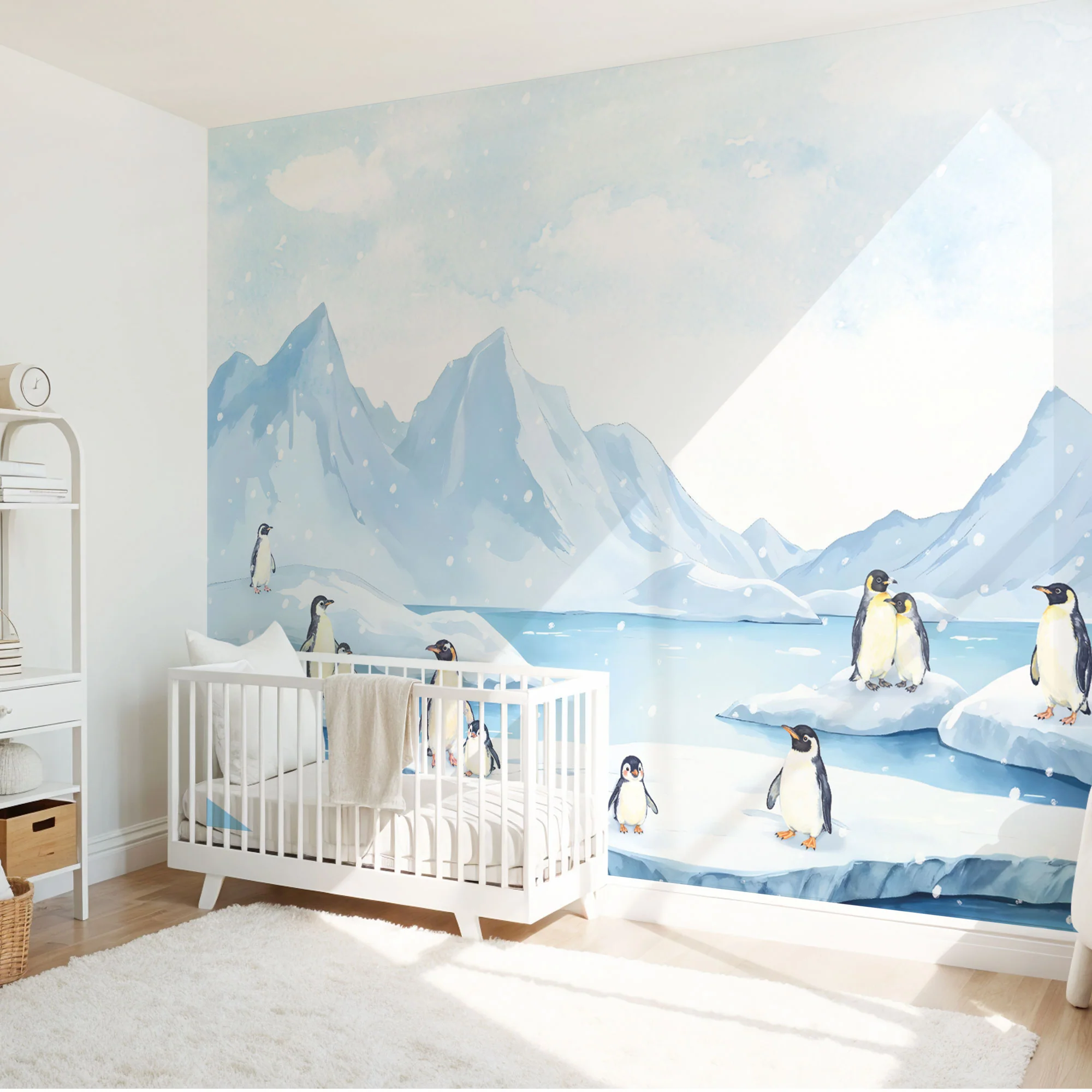 Kindertapete Pinguine Antarktis Schnee - Image 3