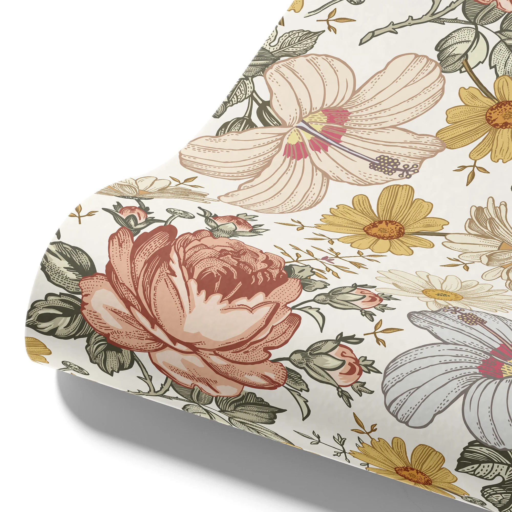 Kindertapete Vintage Blumen­wand - Image 6