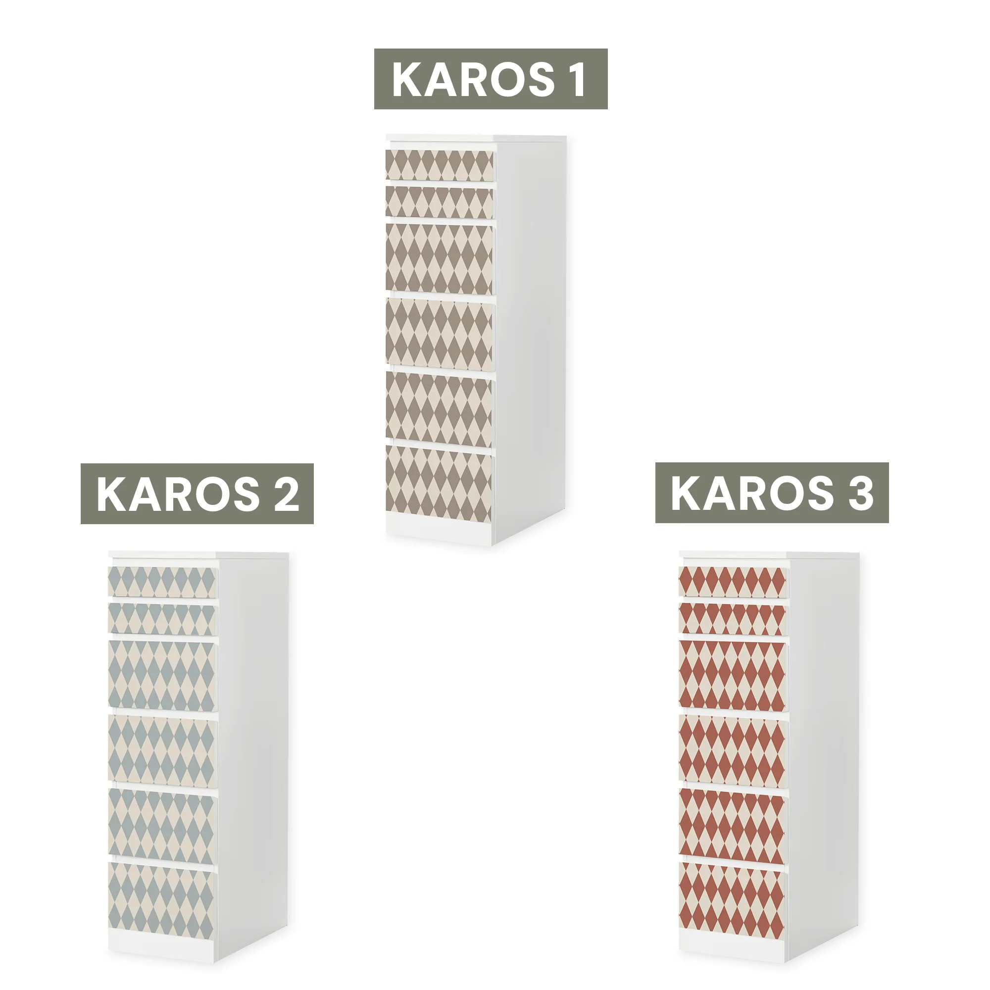 IKEA Malm Möbelfolie "Traumzirkus" - Morgenmanege (Karos) - Image 4