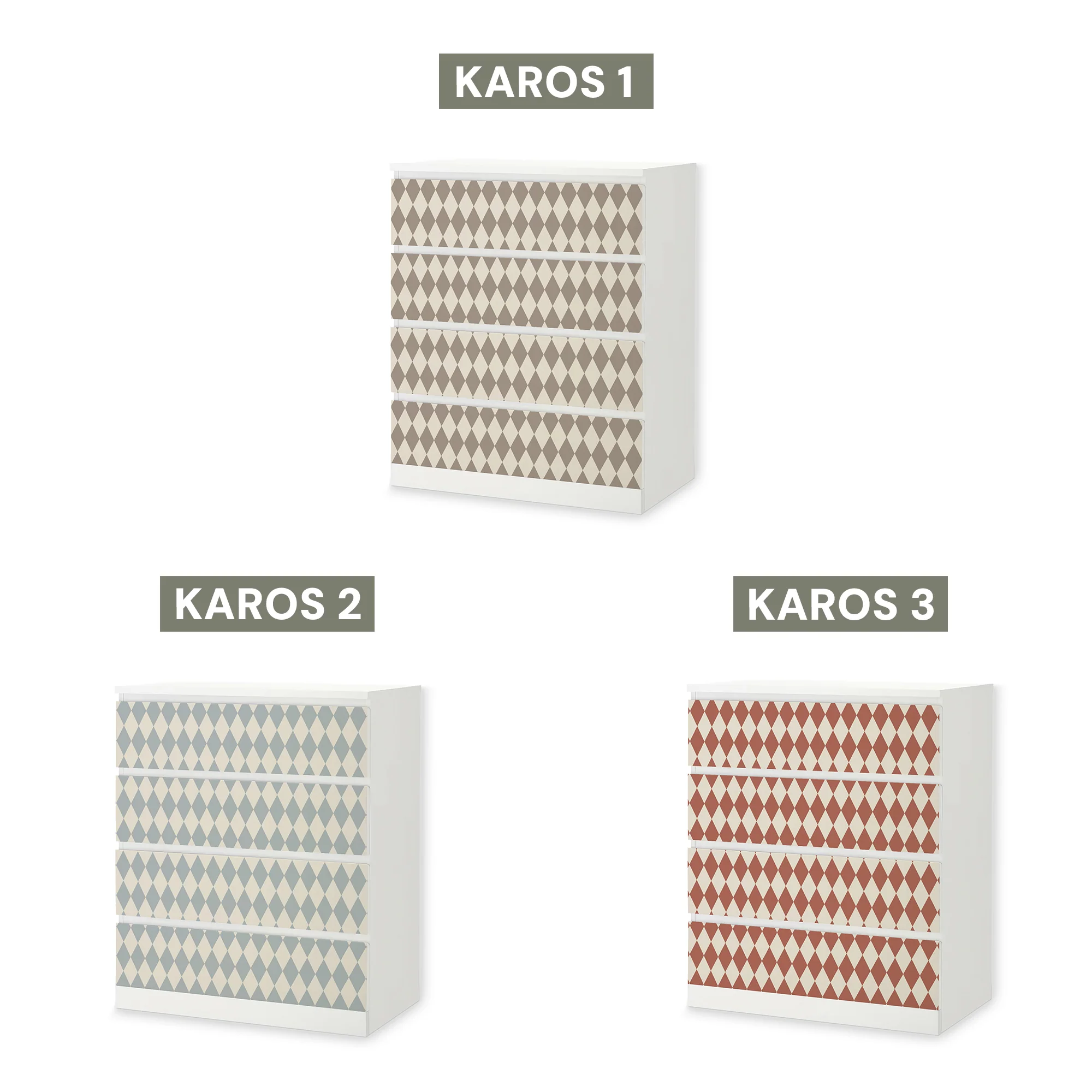 IKEA Malm Möbelfolie "Traumzirkus" - Morgenmanege (Karos) - Image 5