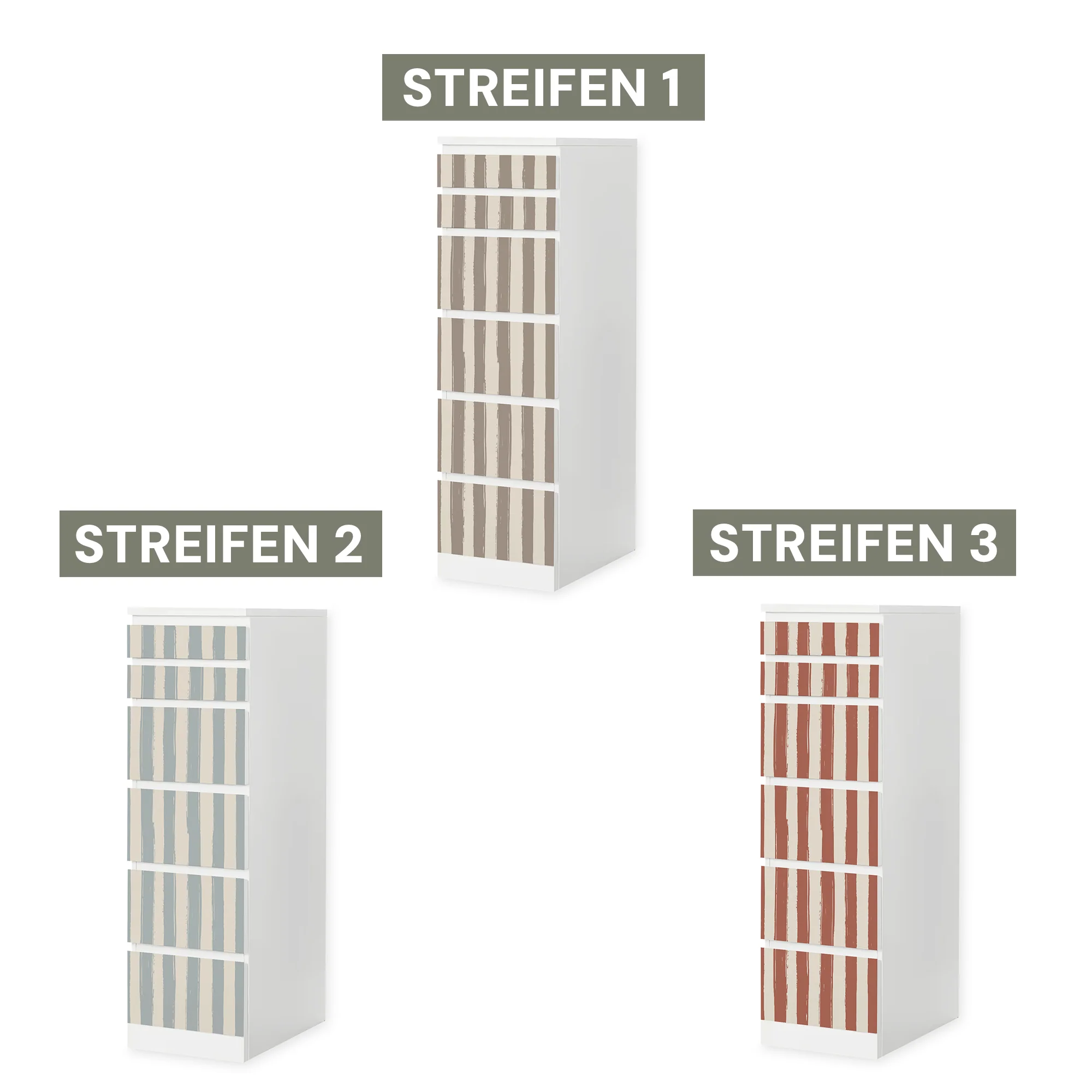 IKEA Malm Möbelfolie "Traumzirkus" - Morgenmanege (Streifen) - Image 4