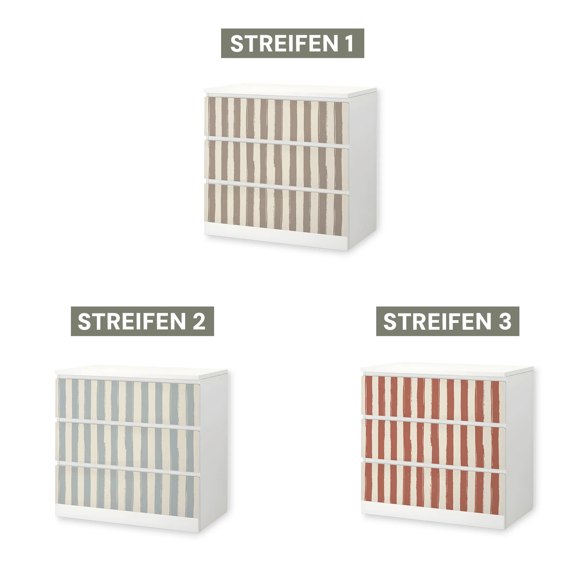 IKEA Malm Möbelfolie "Traumzirkus" - Morgenmanege (Streifen) - Image 5