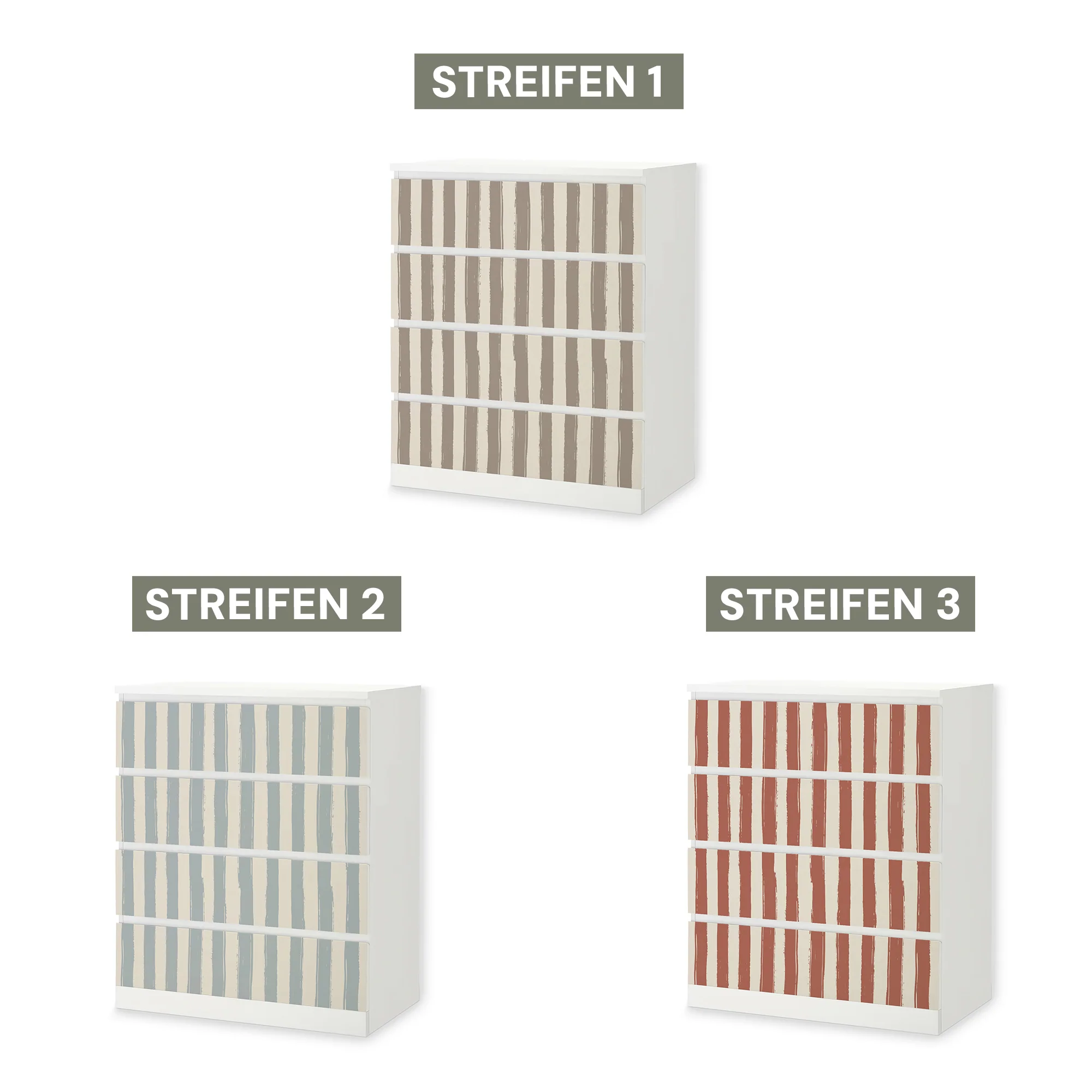 IKEA Malm Möbelfolie "Traumzirkus" - Morgenmanege (Streifen) - Image 6