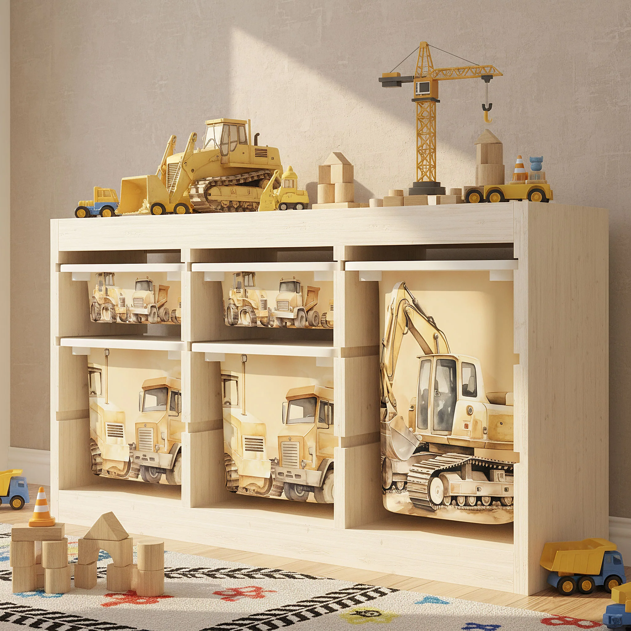 Möbelfolie für IKEA Trofast - Baustelle - Image 4