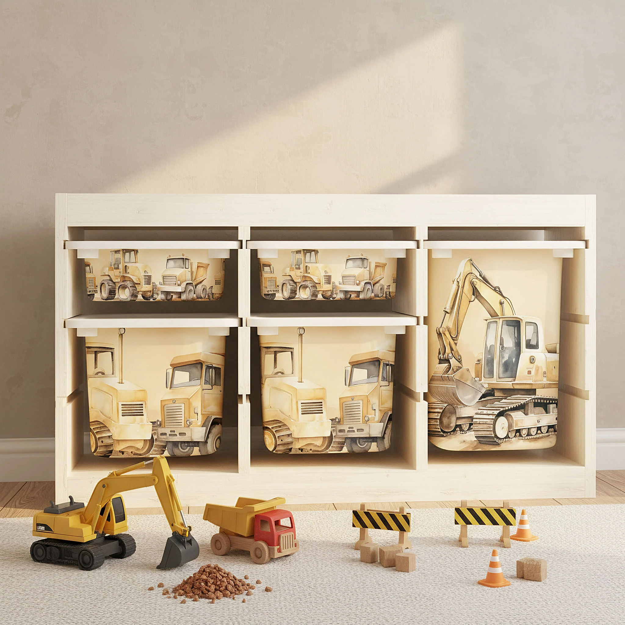 Möbelfolie für IKEA Trofast - Baustelle - Image 5