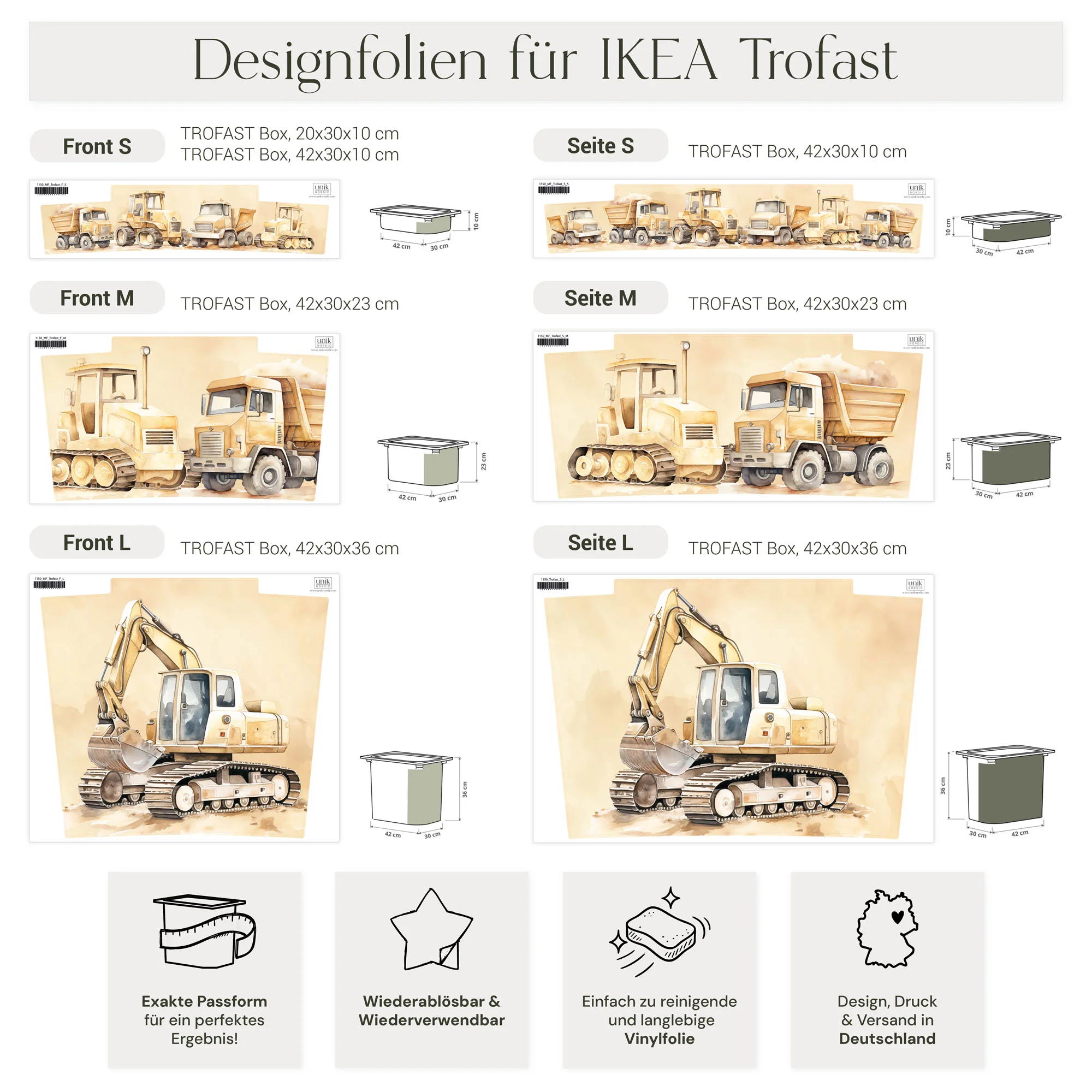 Möbelfolie für IKEA Trofast - Baustelle - Image 6