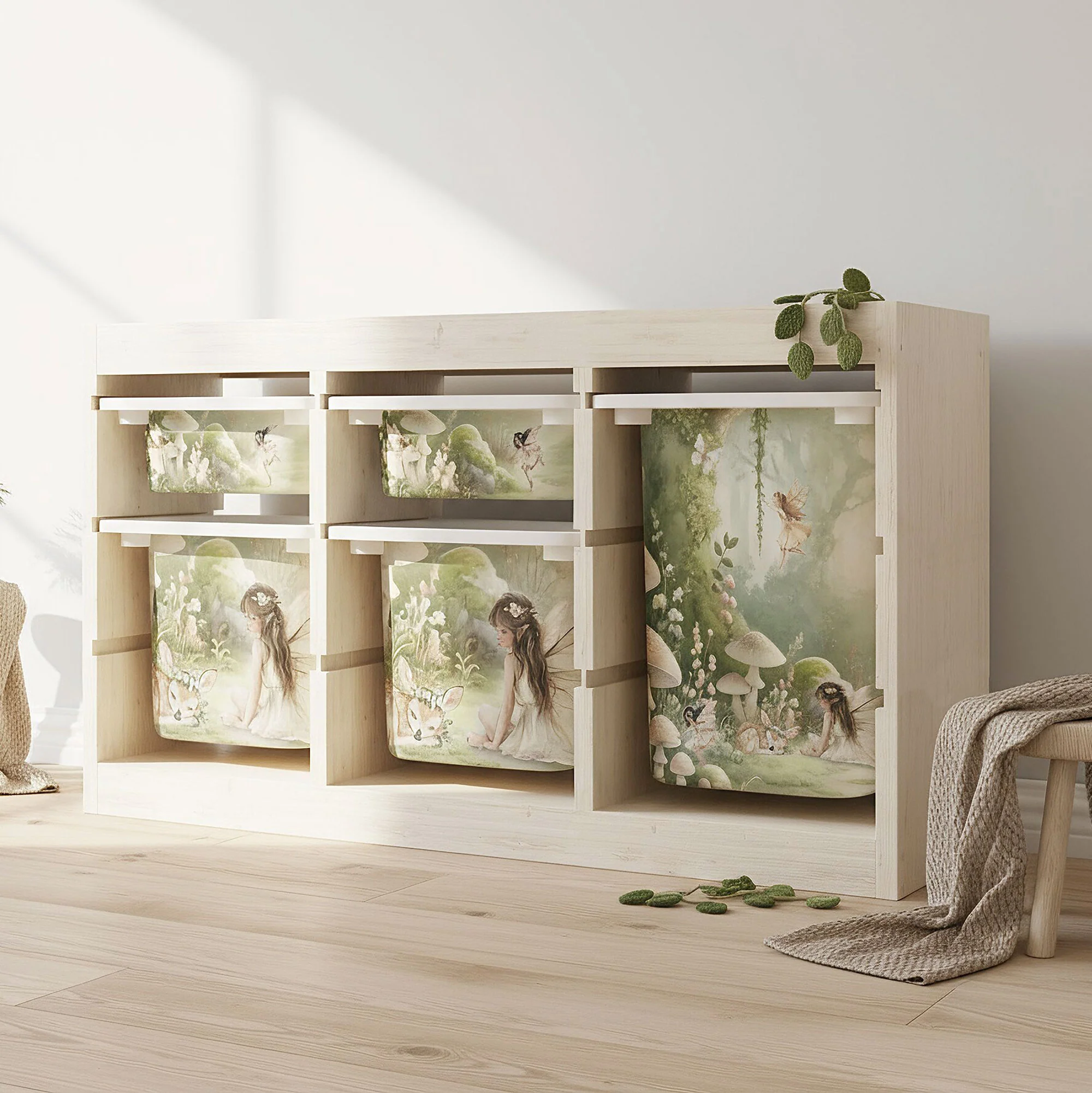 Möbelfolie für IKEA Trofast - Feenwald - Image 3