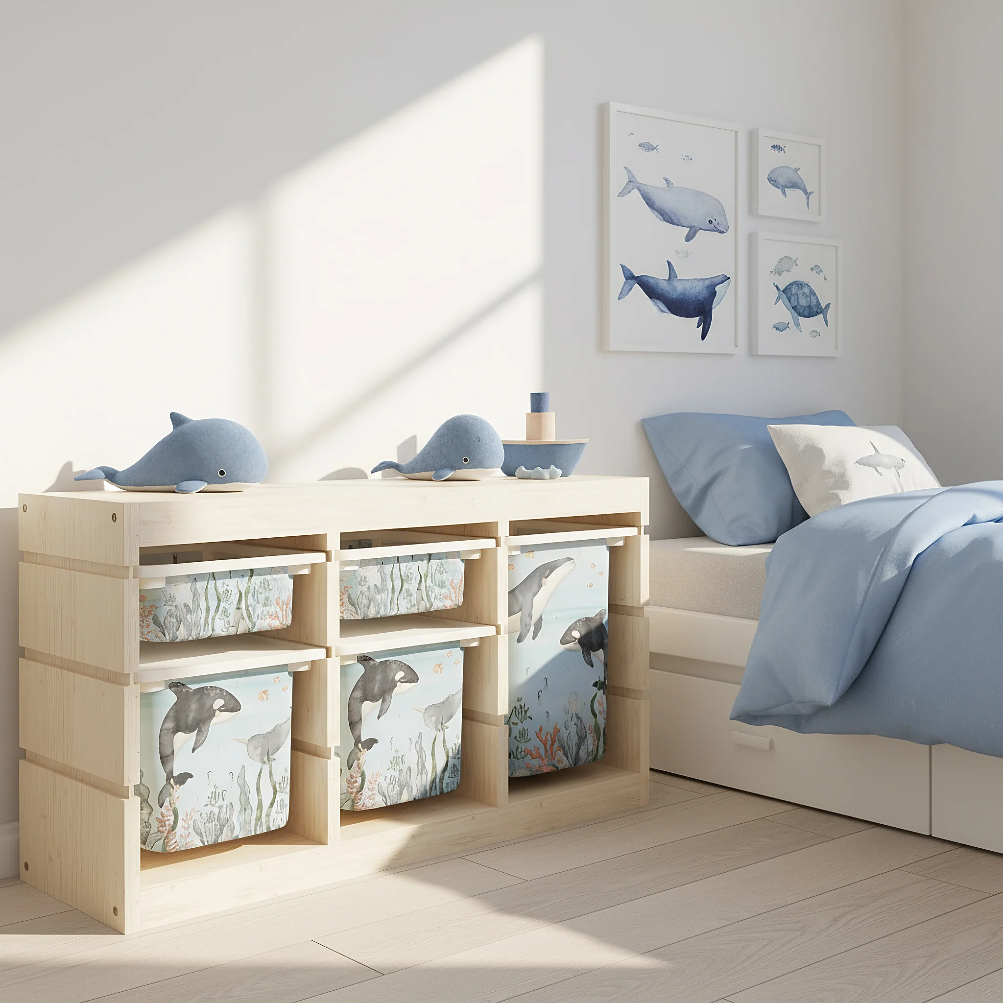 Möbelfolie für IKEA Trofast - Meeresboden - Image 4