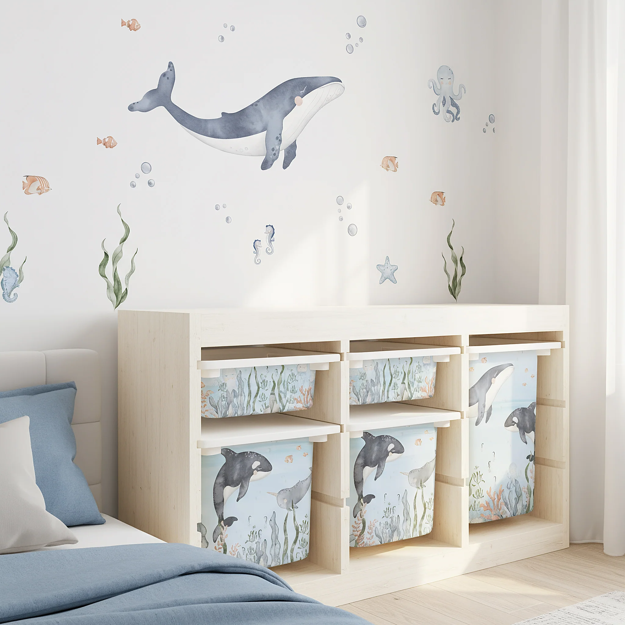 Möbelfolie für IKEA Trofast - Meeresboden - Image 5