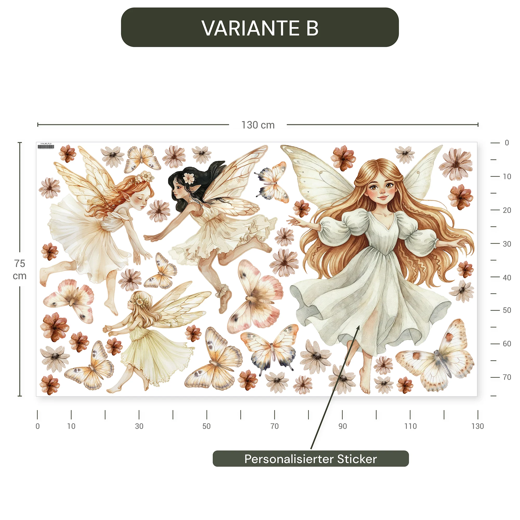 Personalisierte Wandsticker Feenwald - Image 7