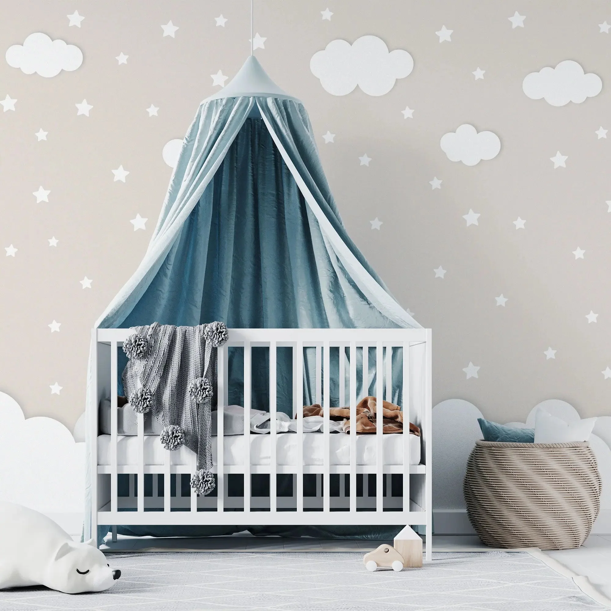 Kinder­tapete Wolken und Sterne - Image 3