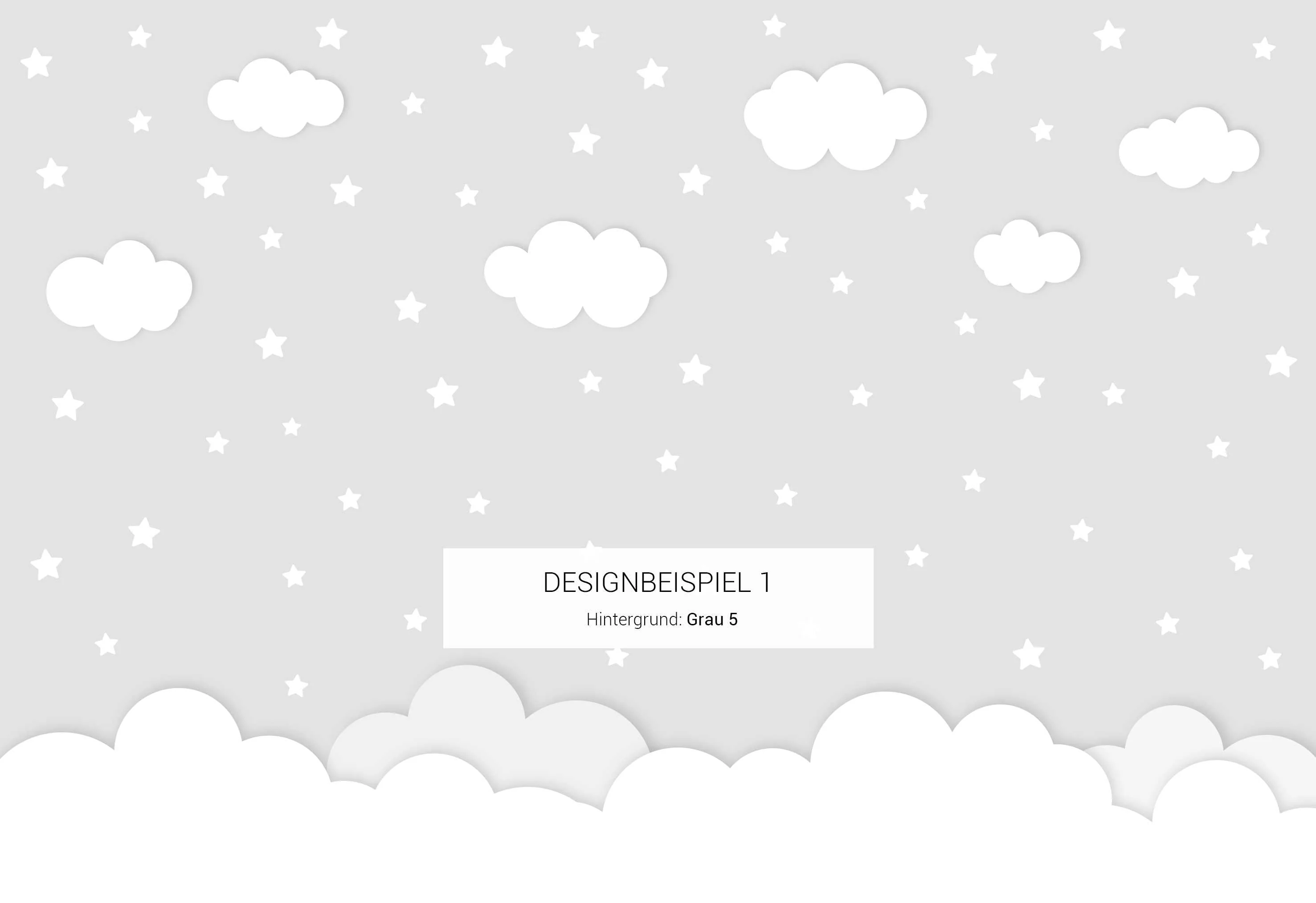 Kinder­tapete Wolken und Sterne - Image 5