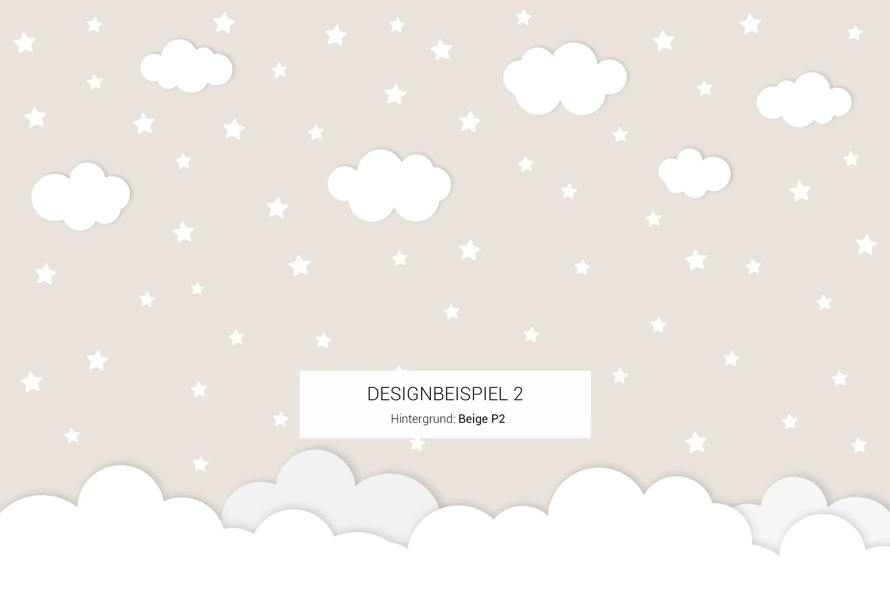 Kinder­tapete Wolken und Sterne - Image 6