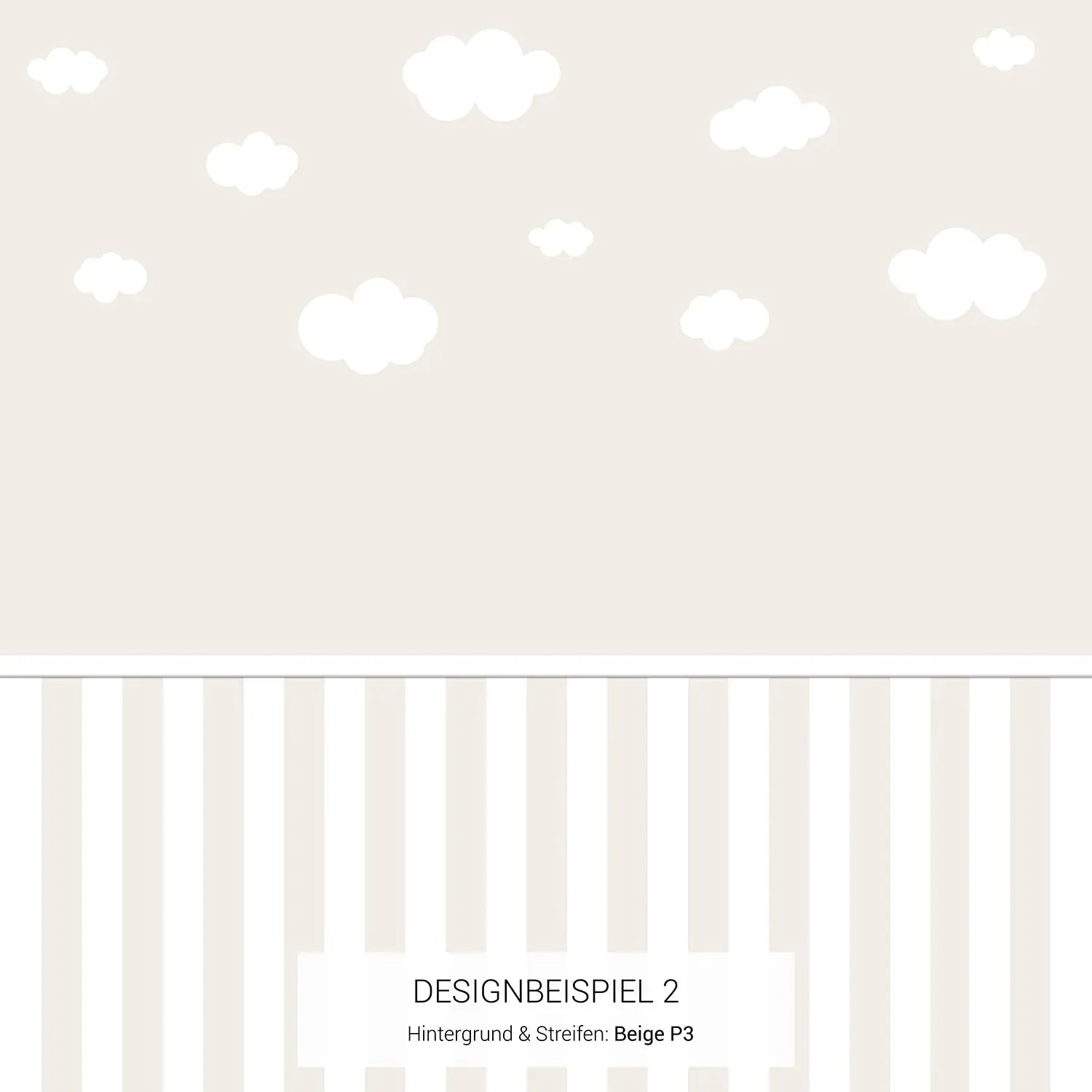 Kindertapete Sockel Wolken - Image 6