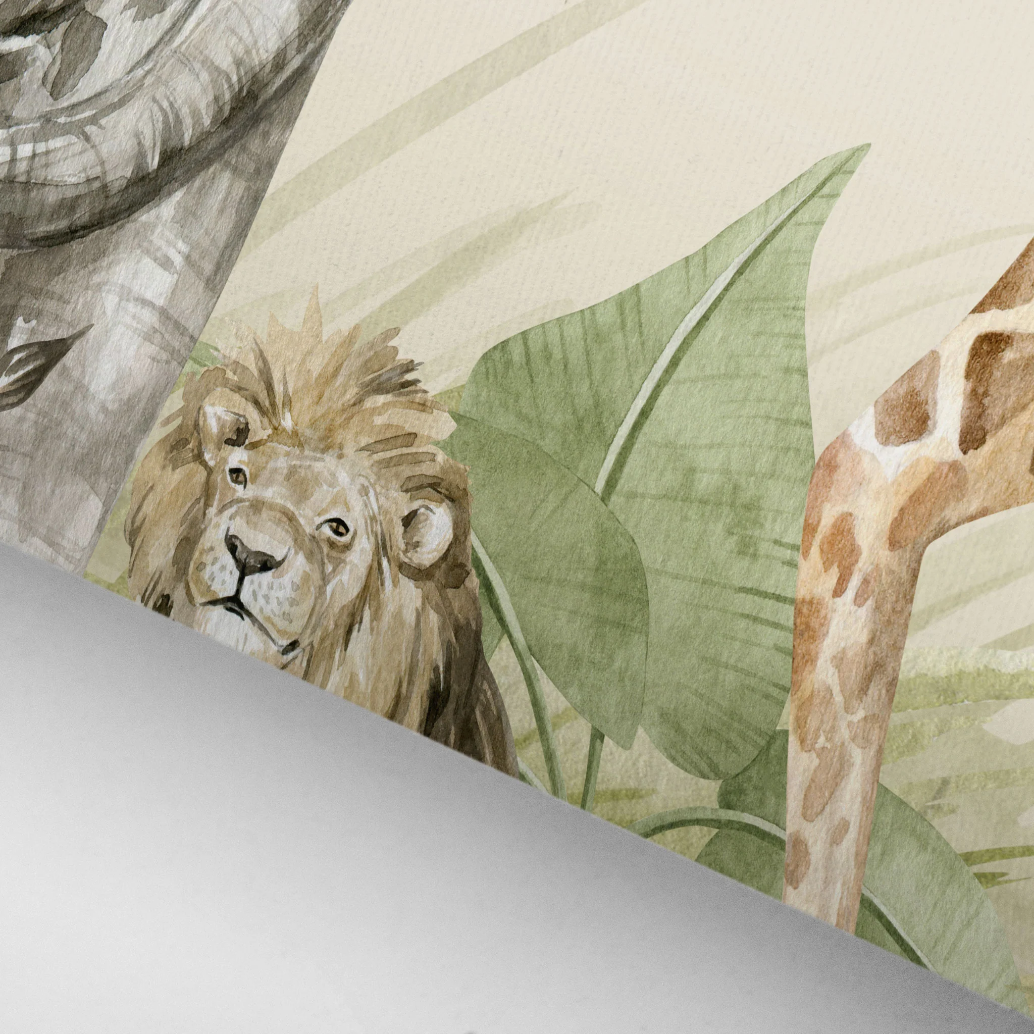 Tapetenkreis Safari Aquarell - Image 7