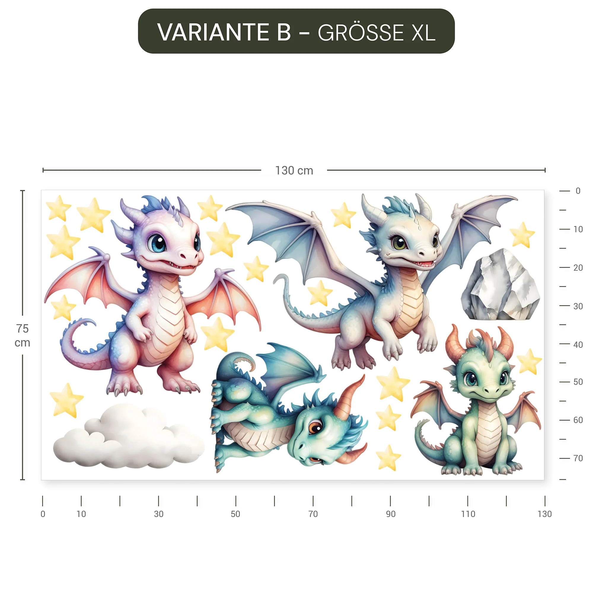 Wandsticker Drachen - Image 10