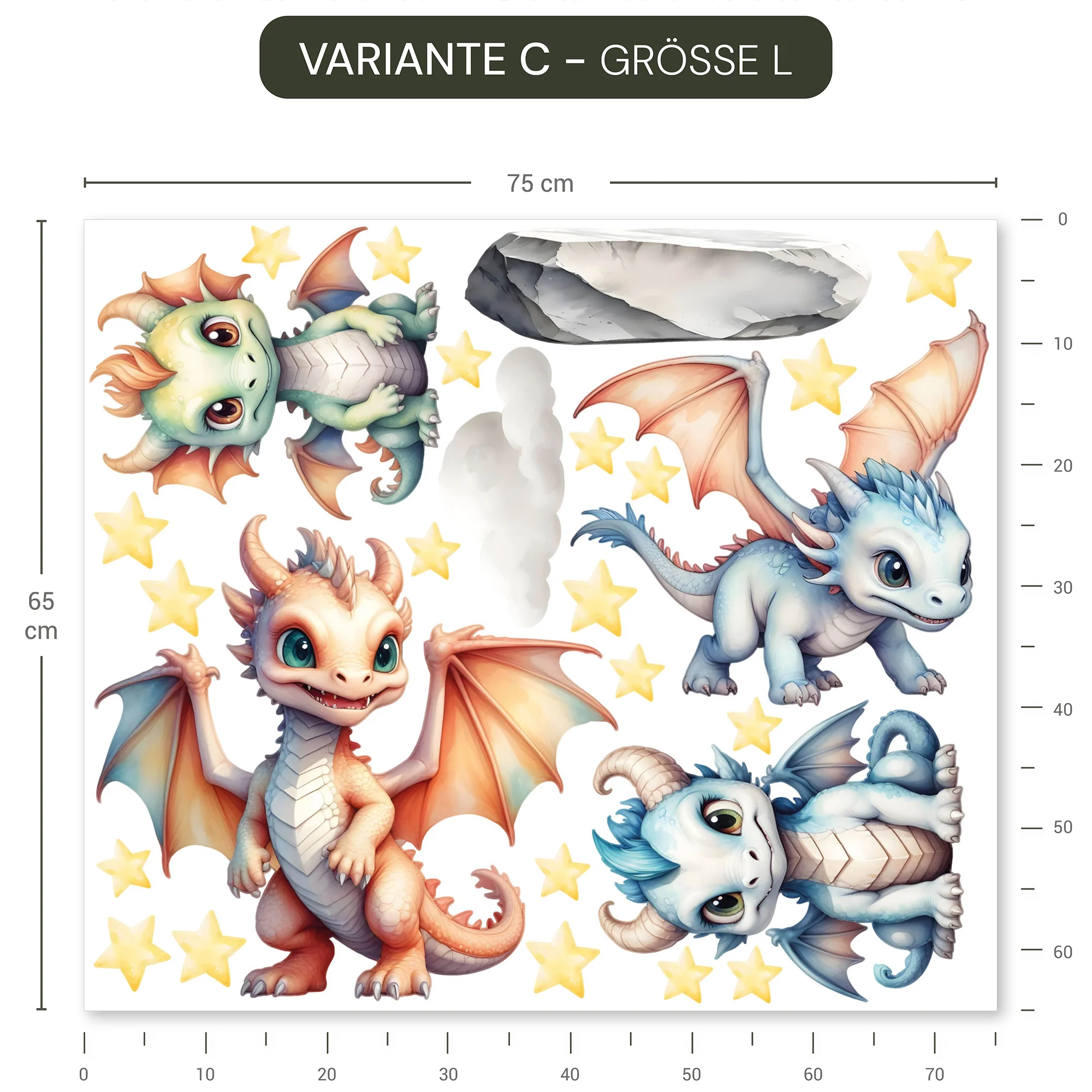 Wandsticker Drachen - Image 11