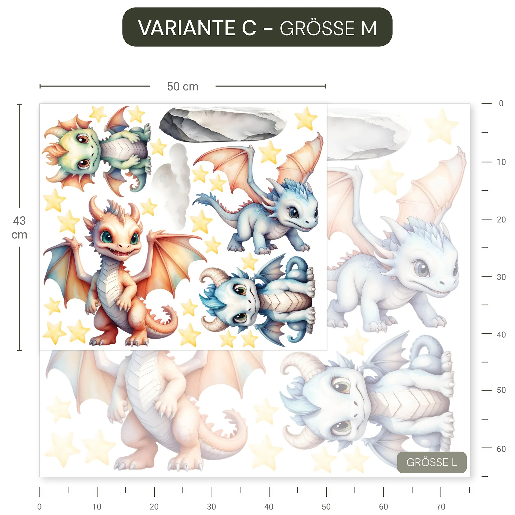Wandsticker Drachen - Image 12