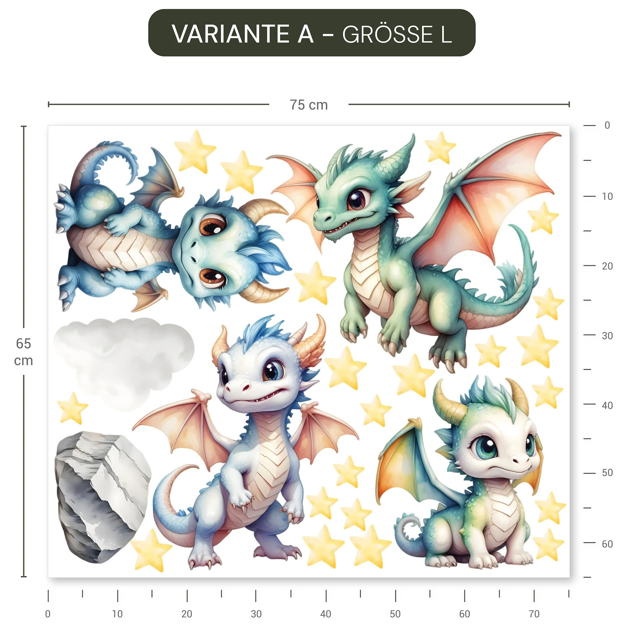 Wandsticker Drachen - Image 3