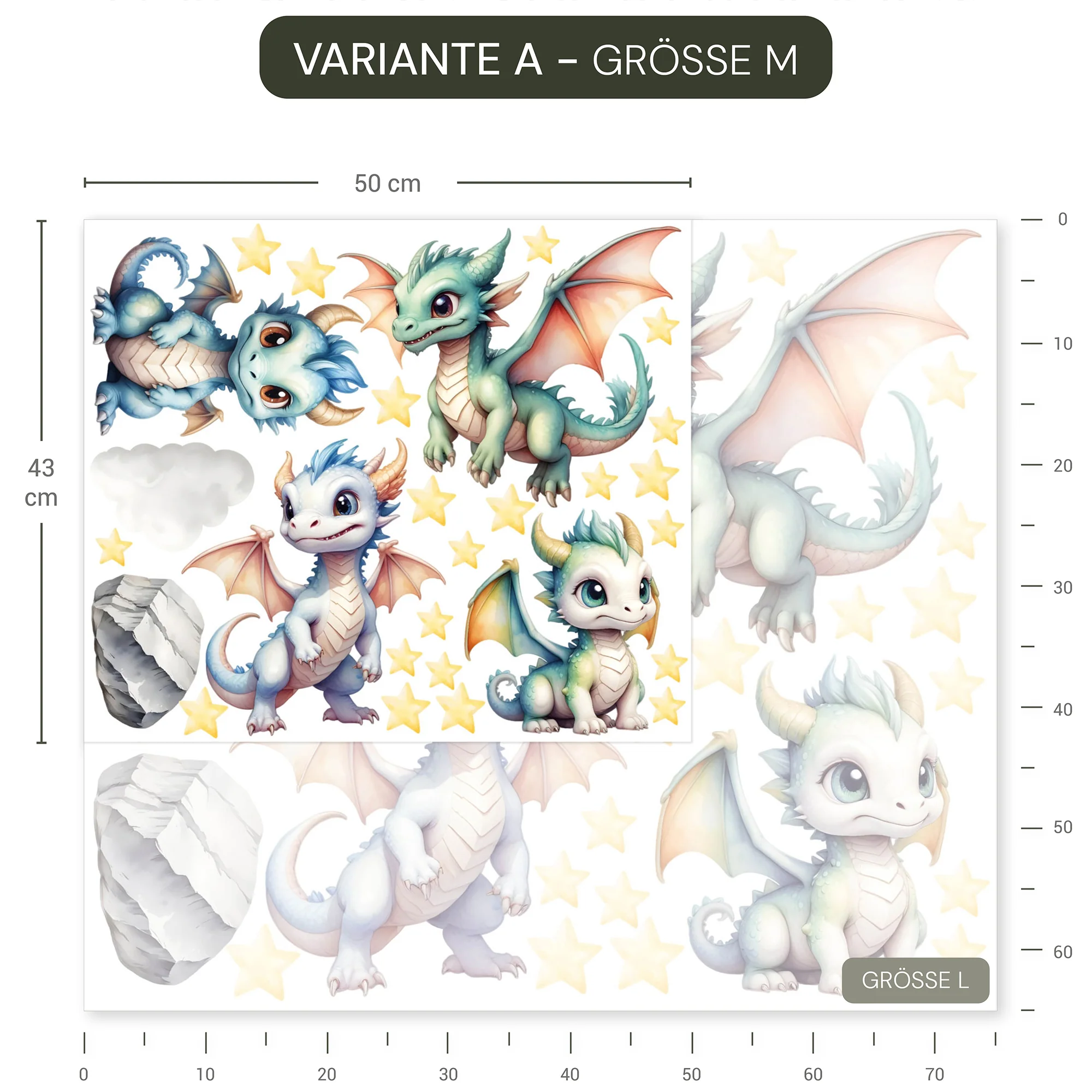 Wandsticker Drachen - Image 4