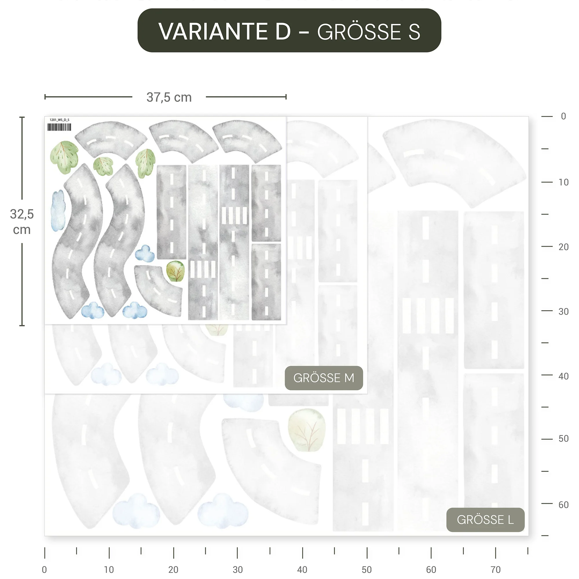 Wandsticker Fahrzeuge Aquarell - Image 19