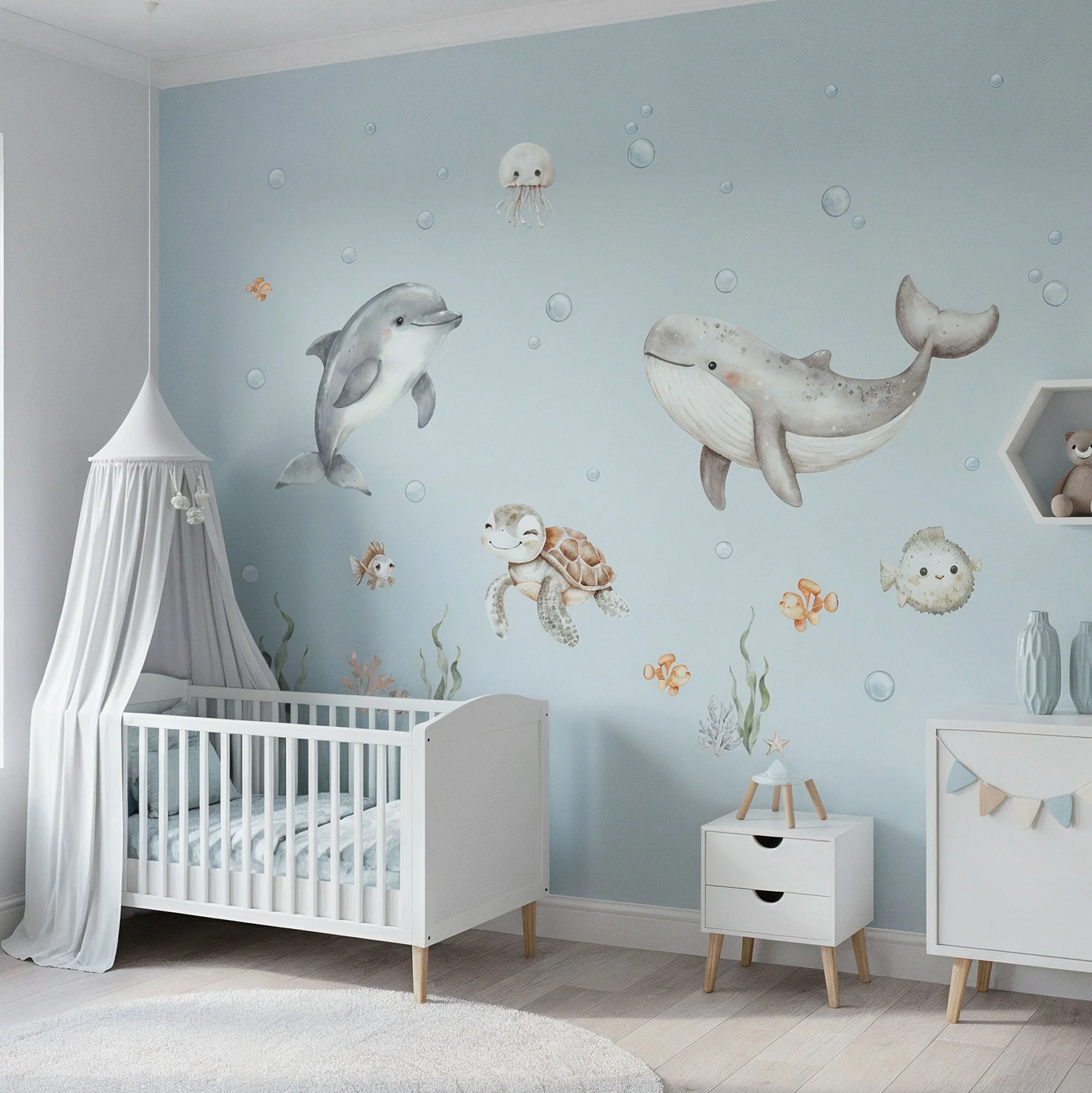 Wandsticker Ocean Friends - Image 3