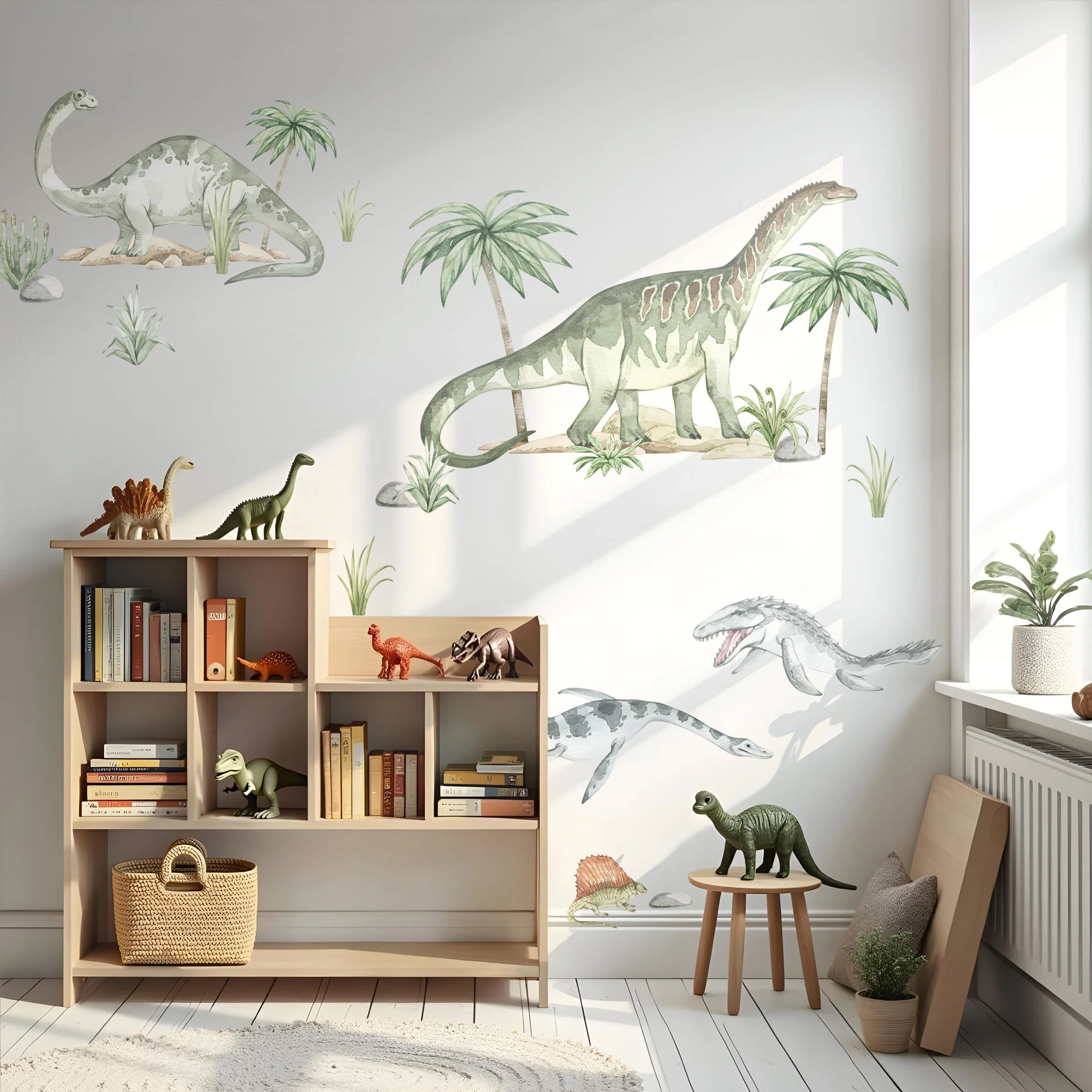 Wandsticker Pastell Dinosaurier - Image 2