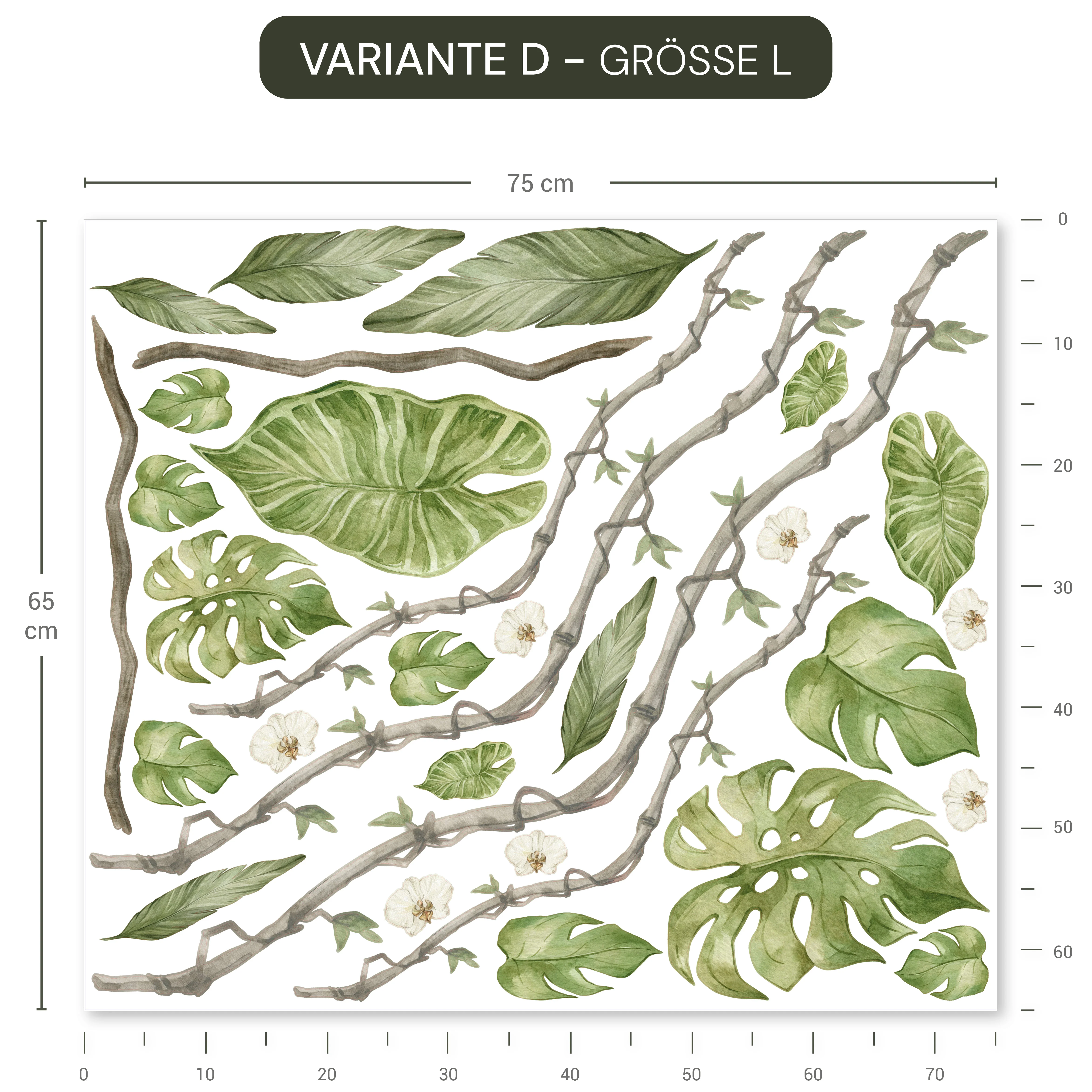 Wandsticker Safari Aquarell - Image 18