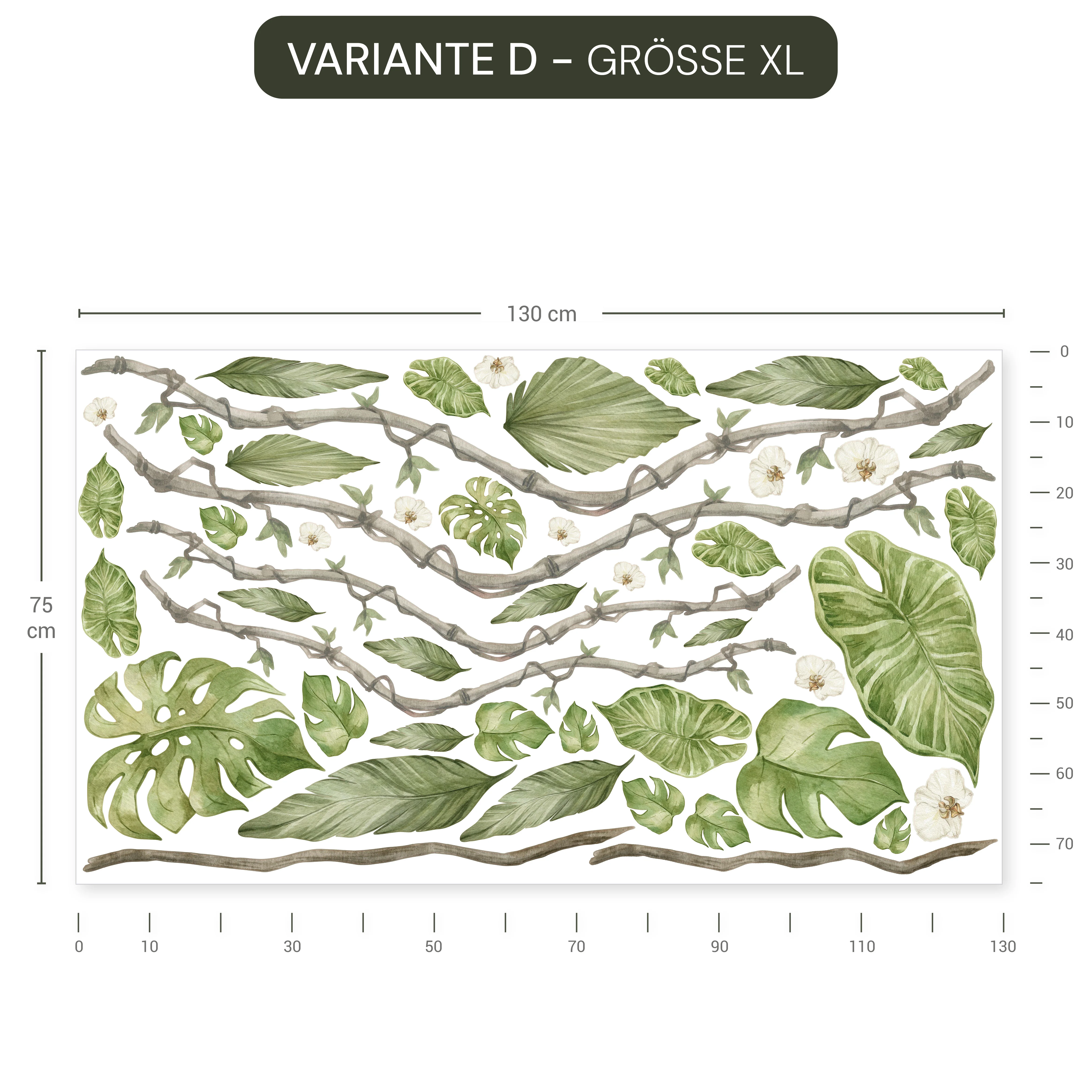 Wandsticker Safari Aquarell - Image 19