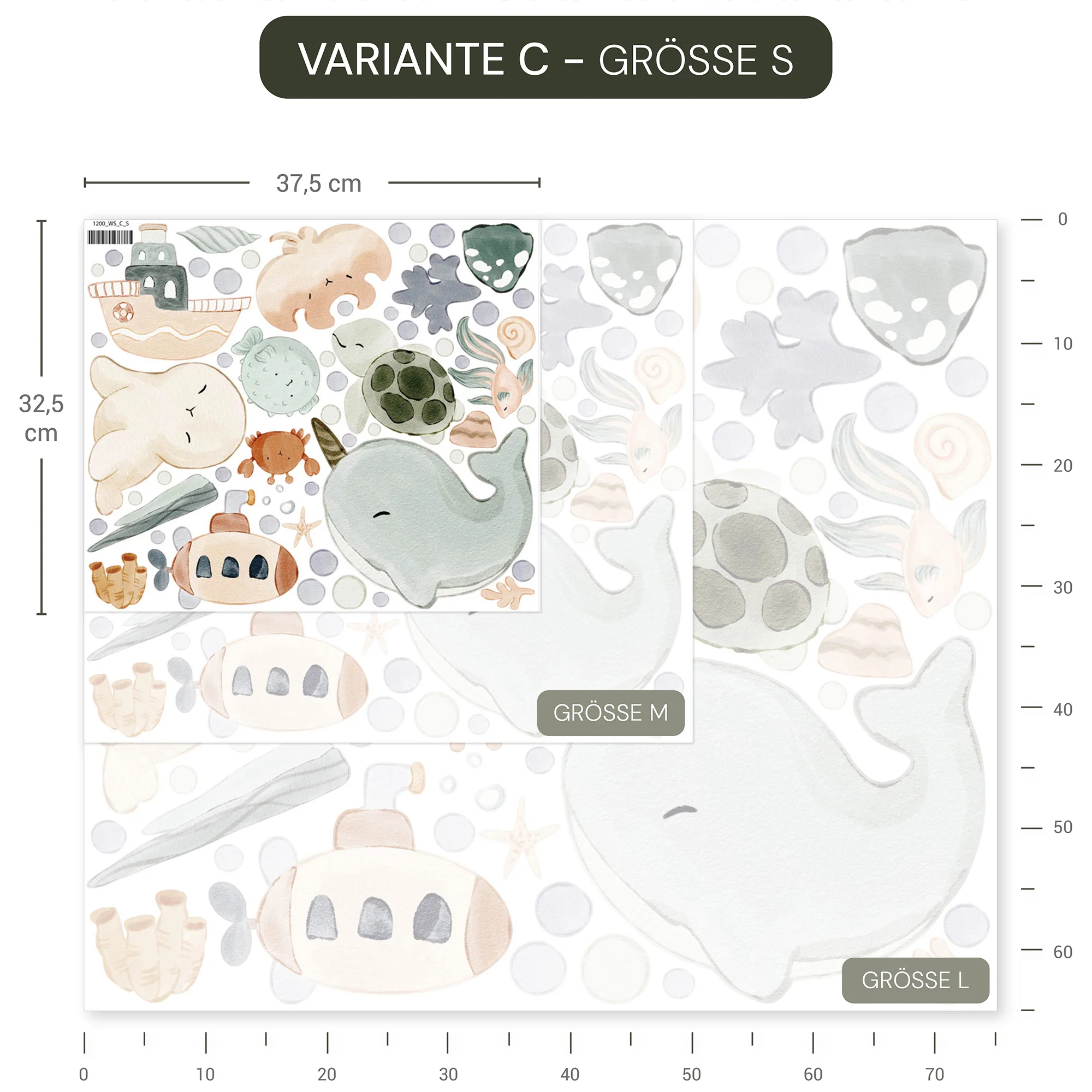 Wandsticker Sea Baby - Image 14