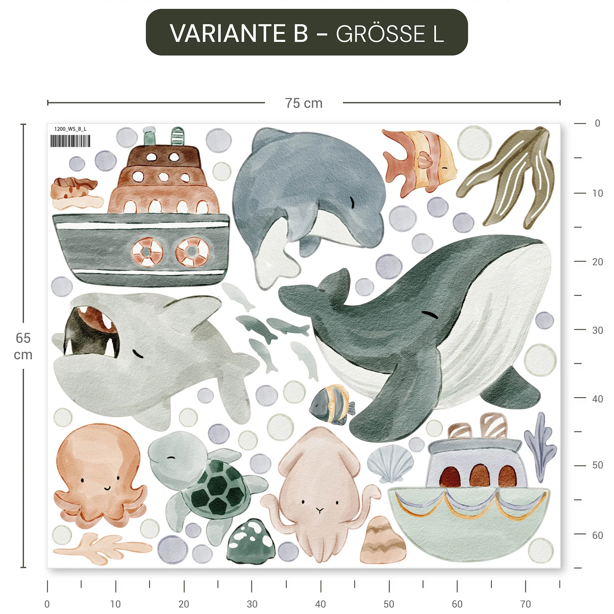 Wandsticker Sea Baby - Image 8