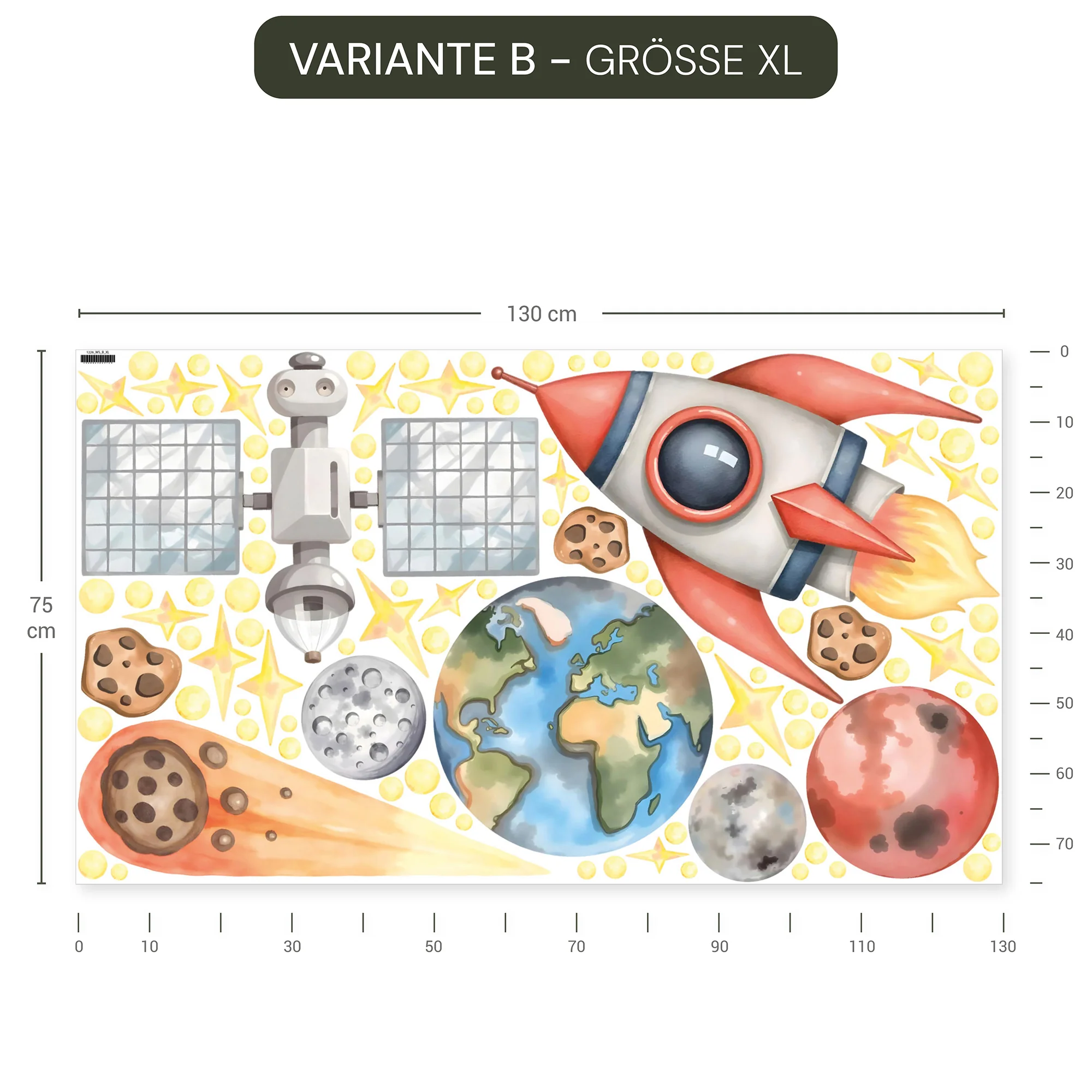 Wandsticker Weltall - Image 11