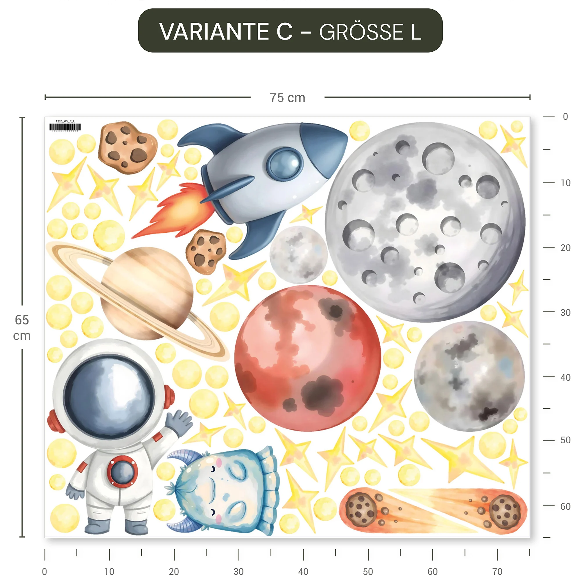 Wandsticker Weltall - Image 12
